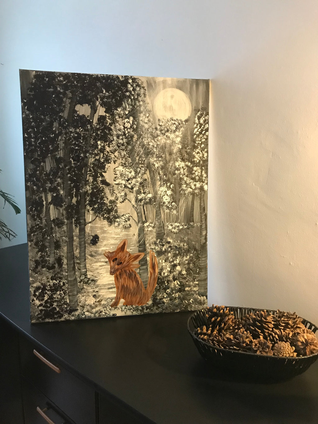 LA BALADE DE KITSUNE - Oeuvre originale VENDUE