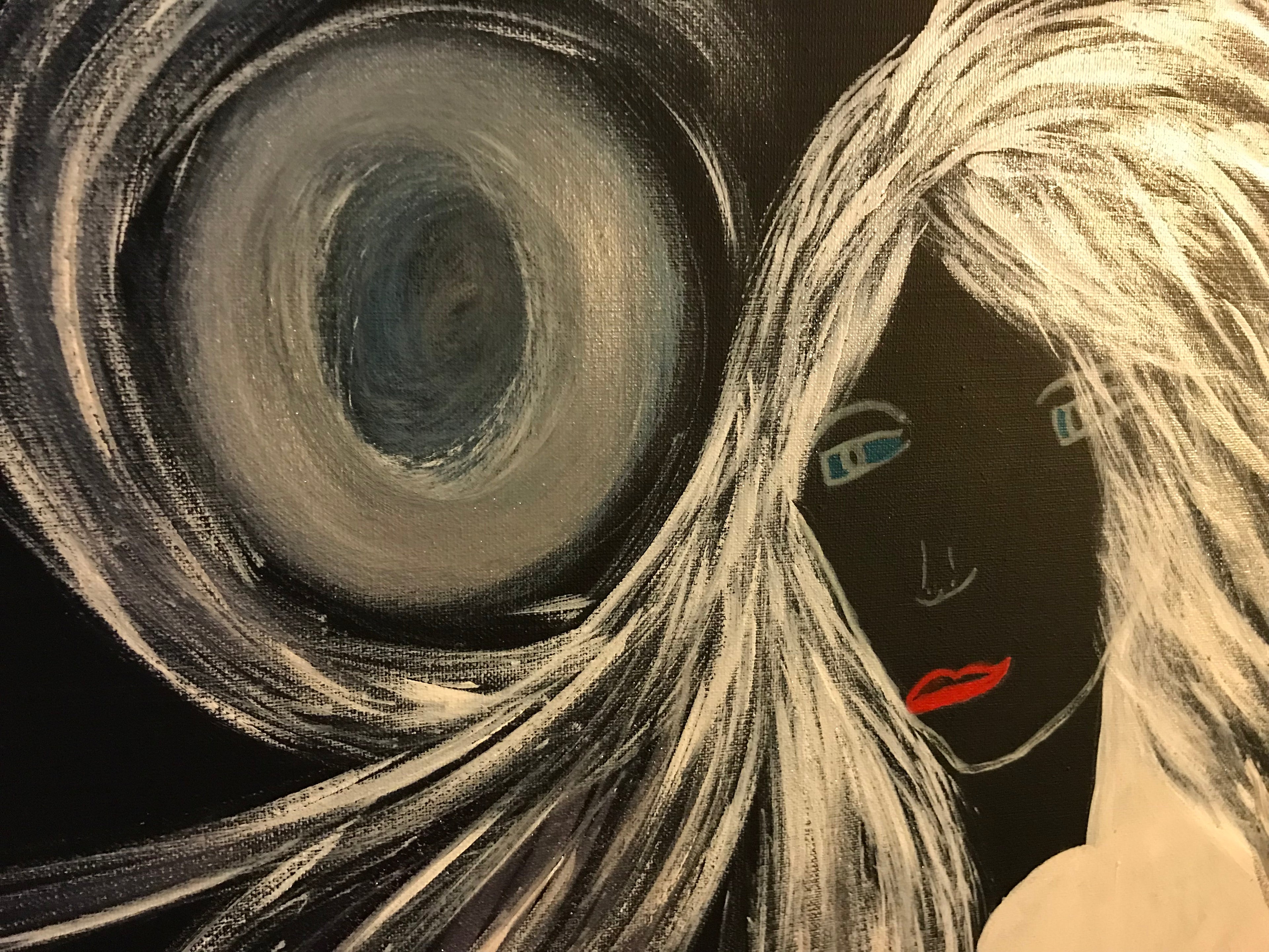 LA VENUS NOIRE ⚫️ œuvre originale signée par l’artiste ✍️