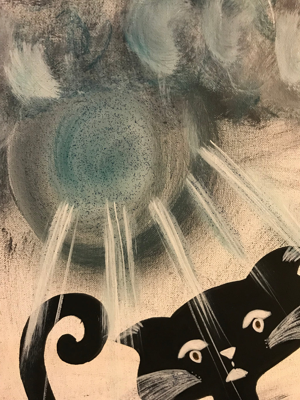 MILK &  CAT Oeuvre originale signée par l’artiste ✍️