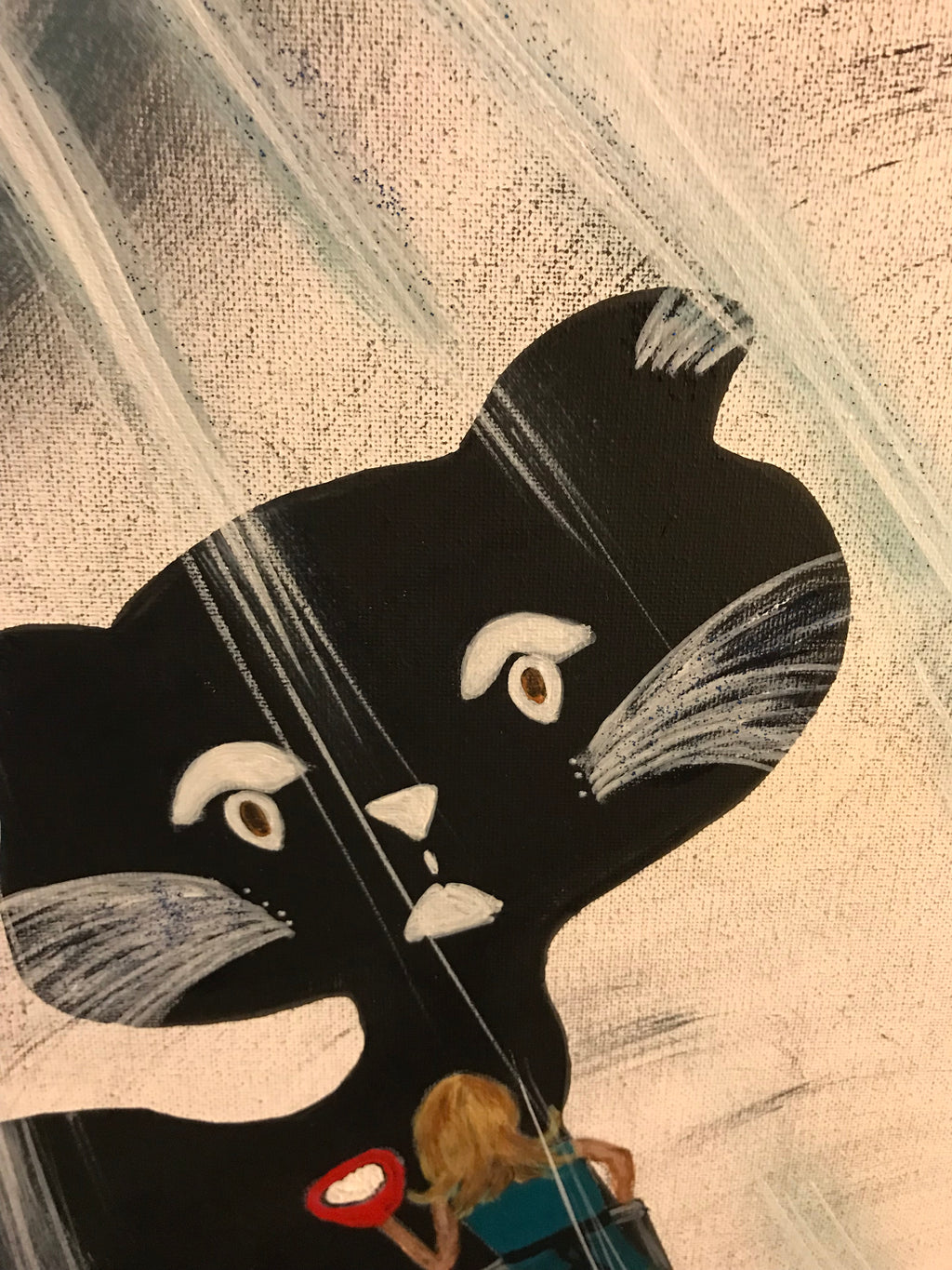 MILK &  CAT Oeuvre originale signée par l’artiste ✍️