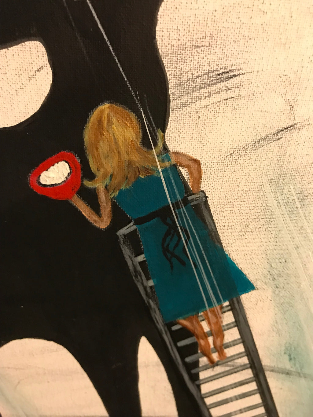 MILK &  CAT Oeuvre originale signée par l’artiste ✍️