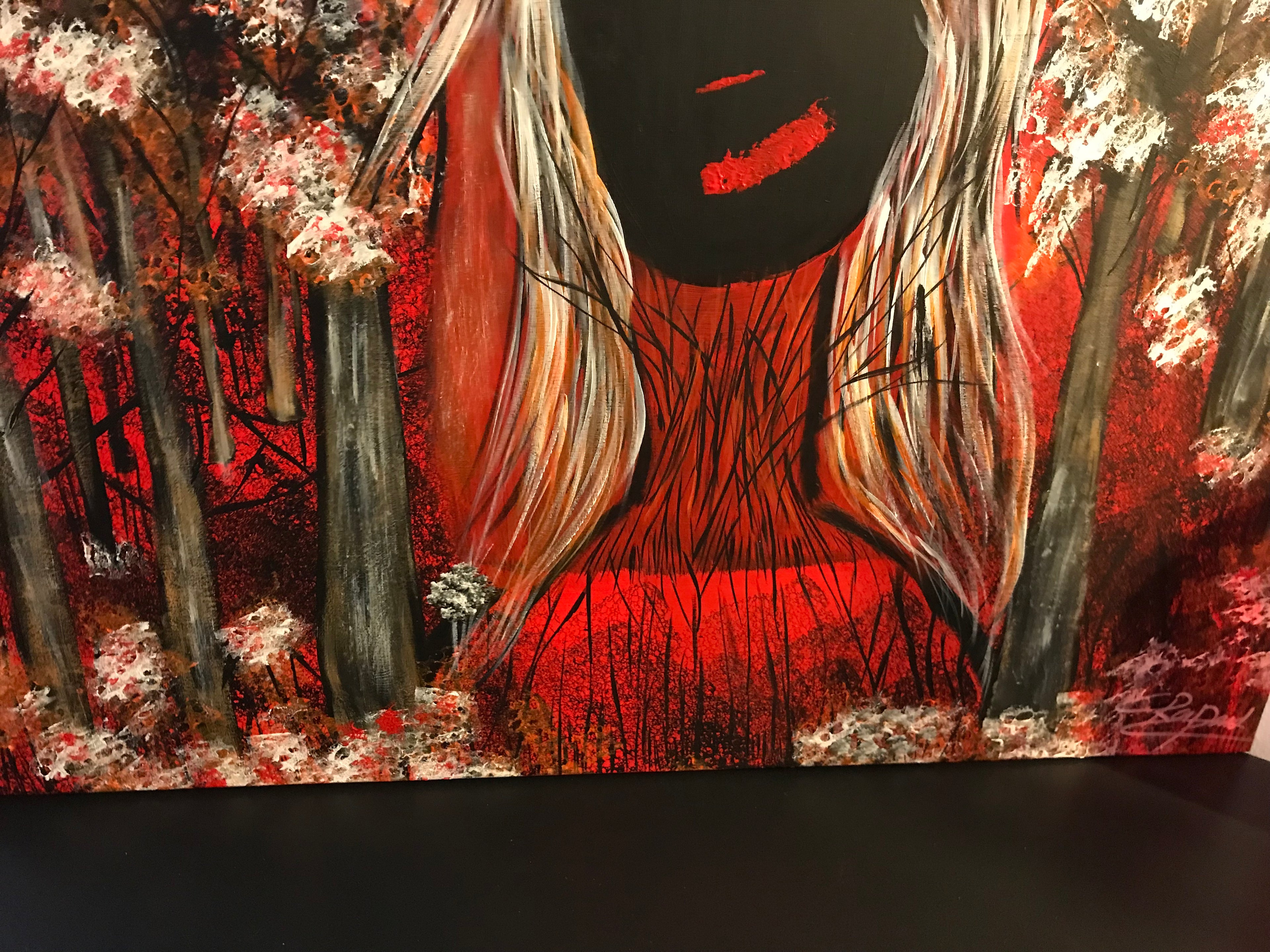 La Gardienne de la Forêt - Œuvre originale signée par l’artiste