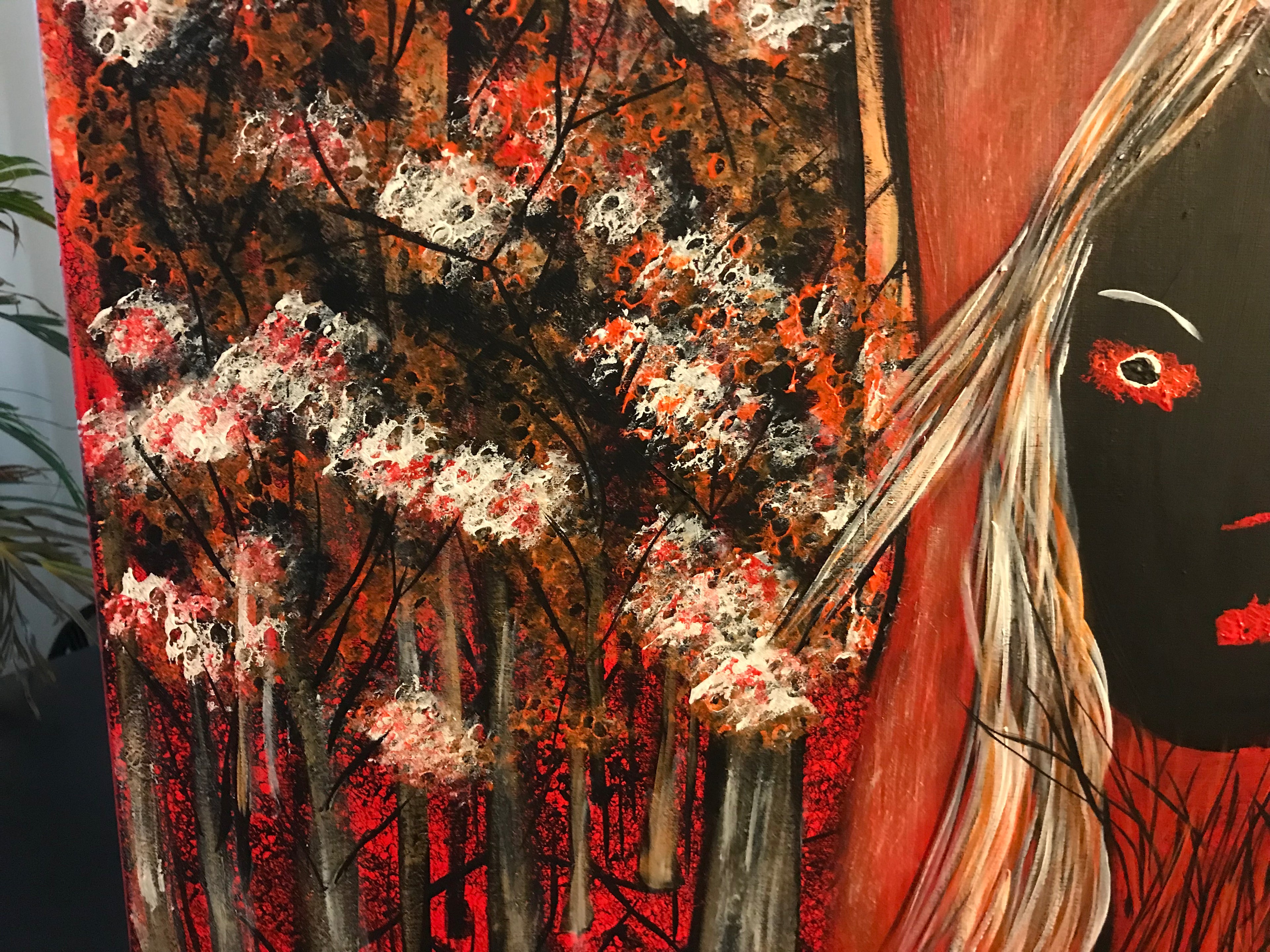 La Gardienne de la Forêt - Œuvre originale signée par l’artiste