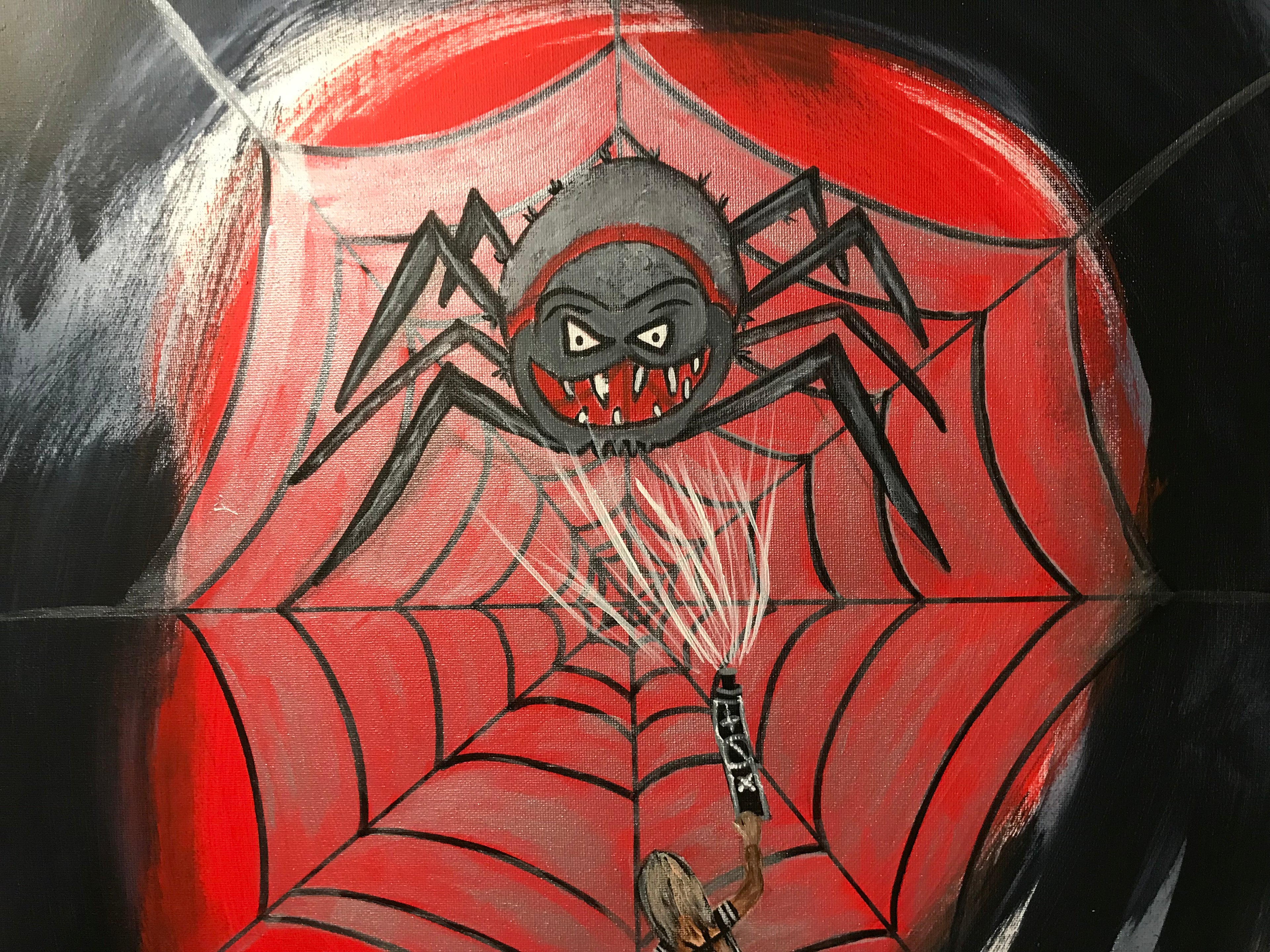 LA TISSEUSE 🕸️🕷️-oeuvre originale signée par l’artiste