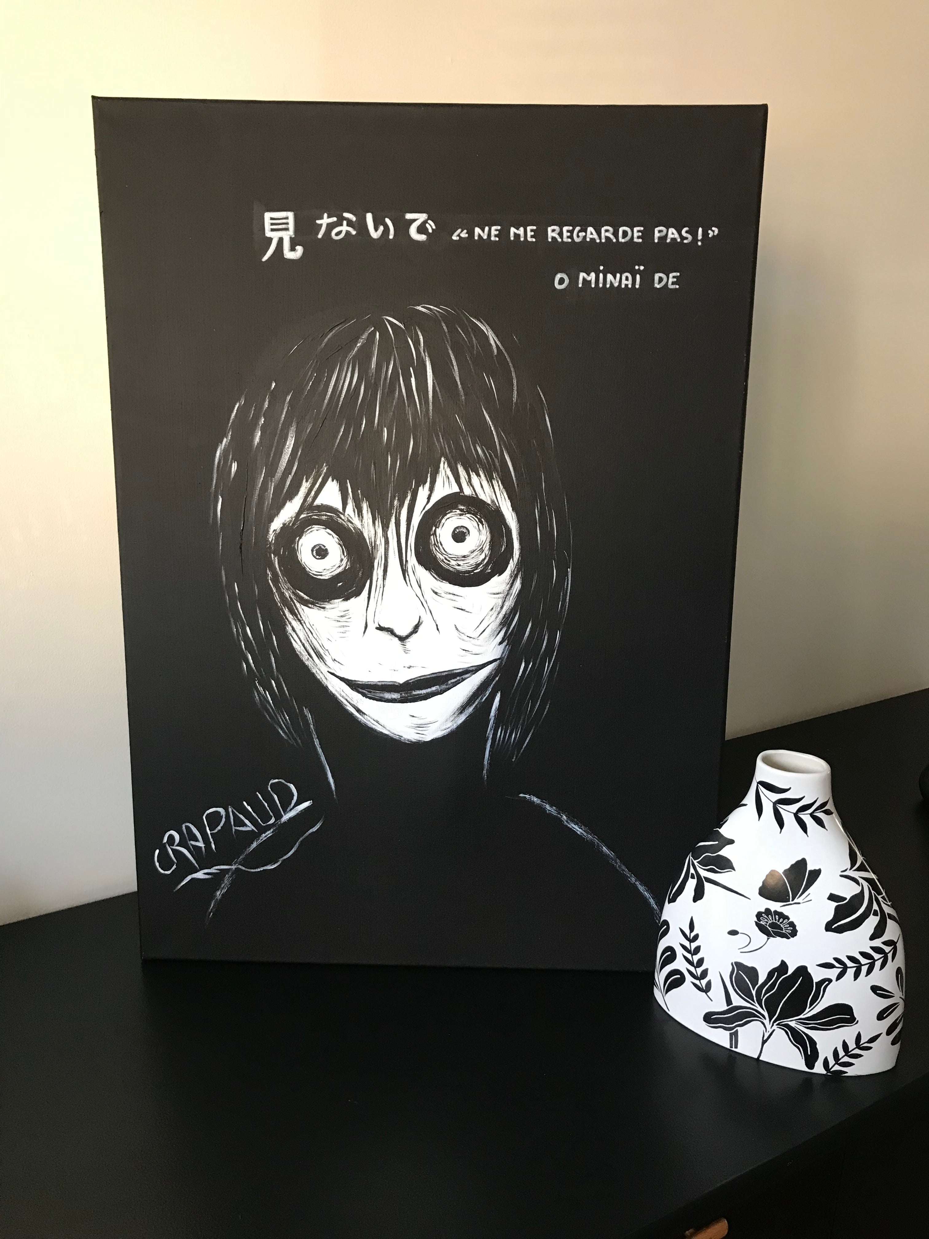 O MINAI DE ( Ne me regarde pas ) Oeuvre originale - VENDUE