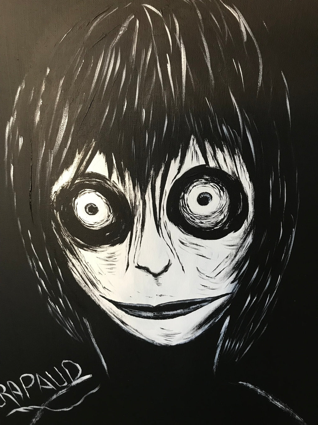 O MINAI DE ( Ne me regarde pas ) Oeuvre originale - VENDUE