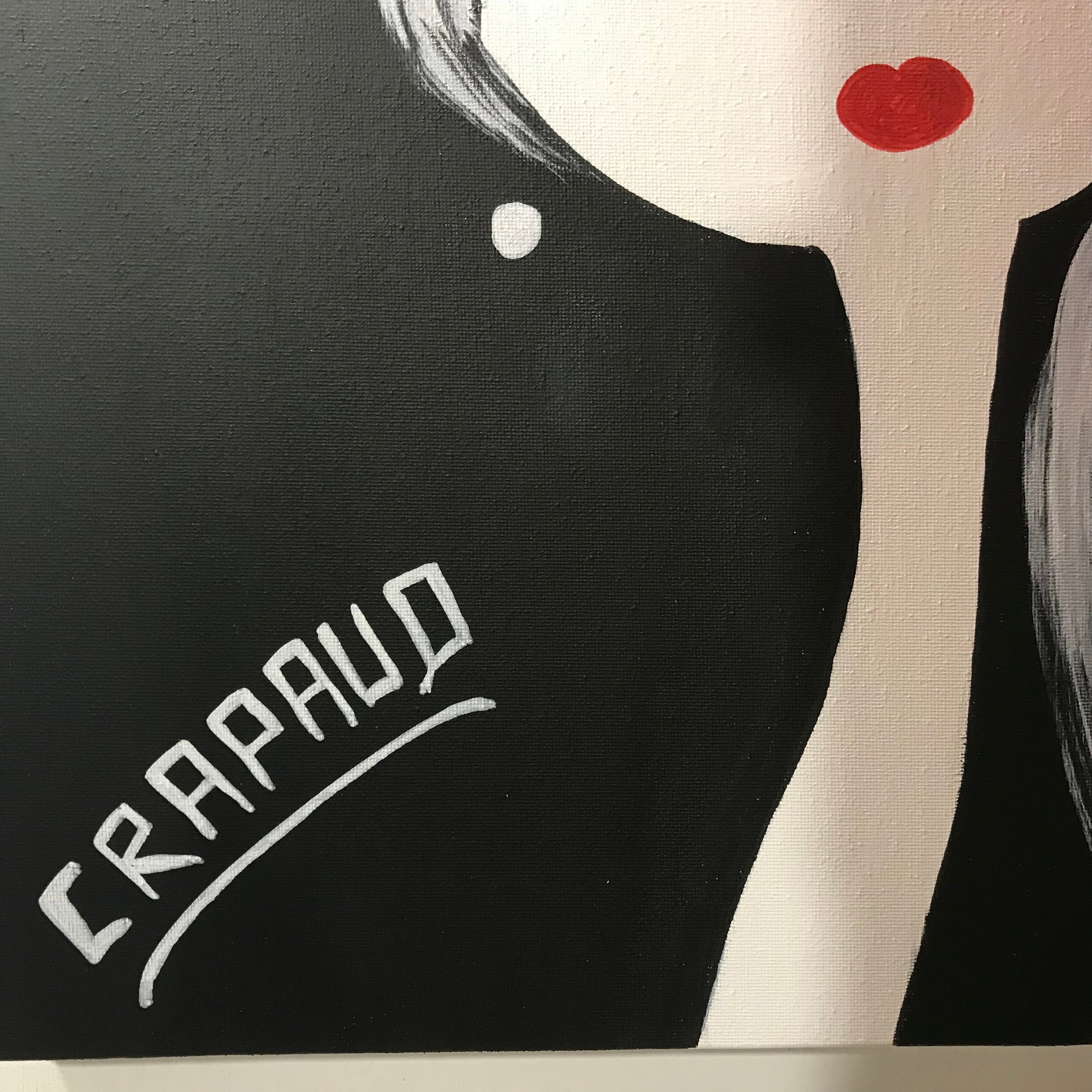 POUDREUSE - Œuvre originale signée par l'artiste