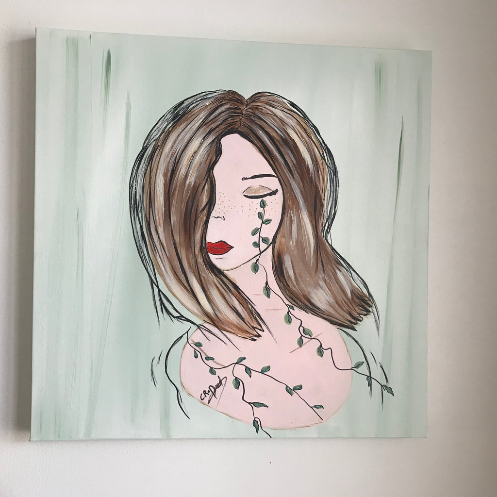 MURMURES AUX FEUILLAGES 🌿-oeuvre originale