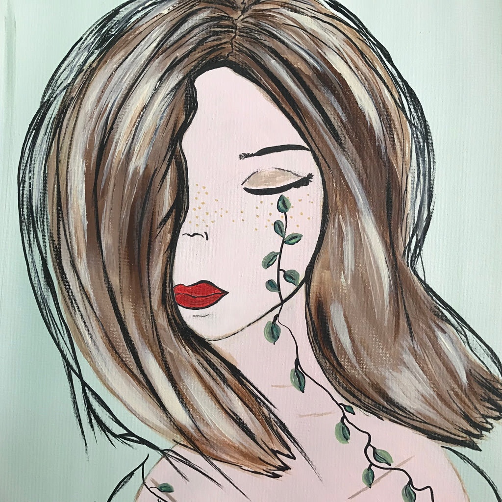 MURMURES AUX FEUILLAGES 🌿-oeuvre originale