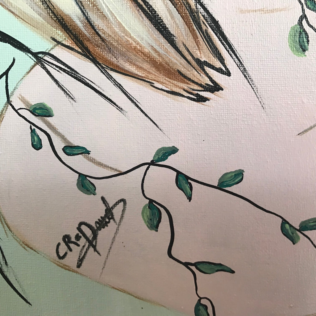 MURMURES AUX FEUILLAGES 🌿-oeuvre originale