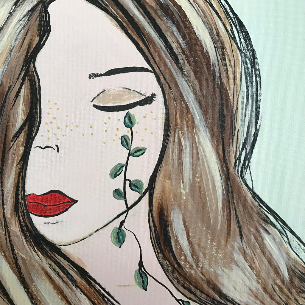 MURMURES AUX FEUILLAGES 🌿-oeuvre originale