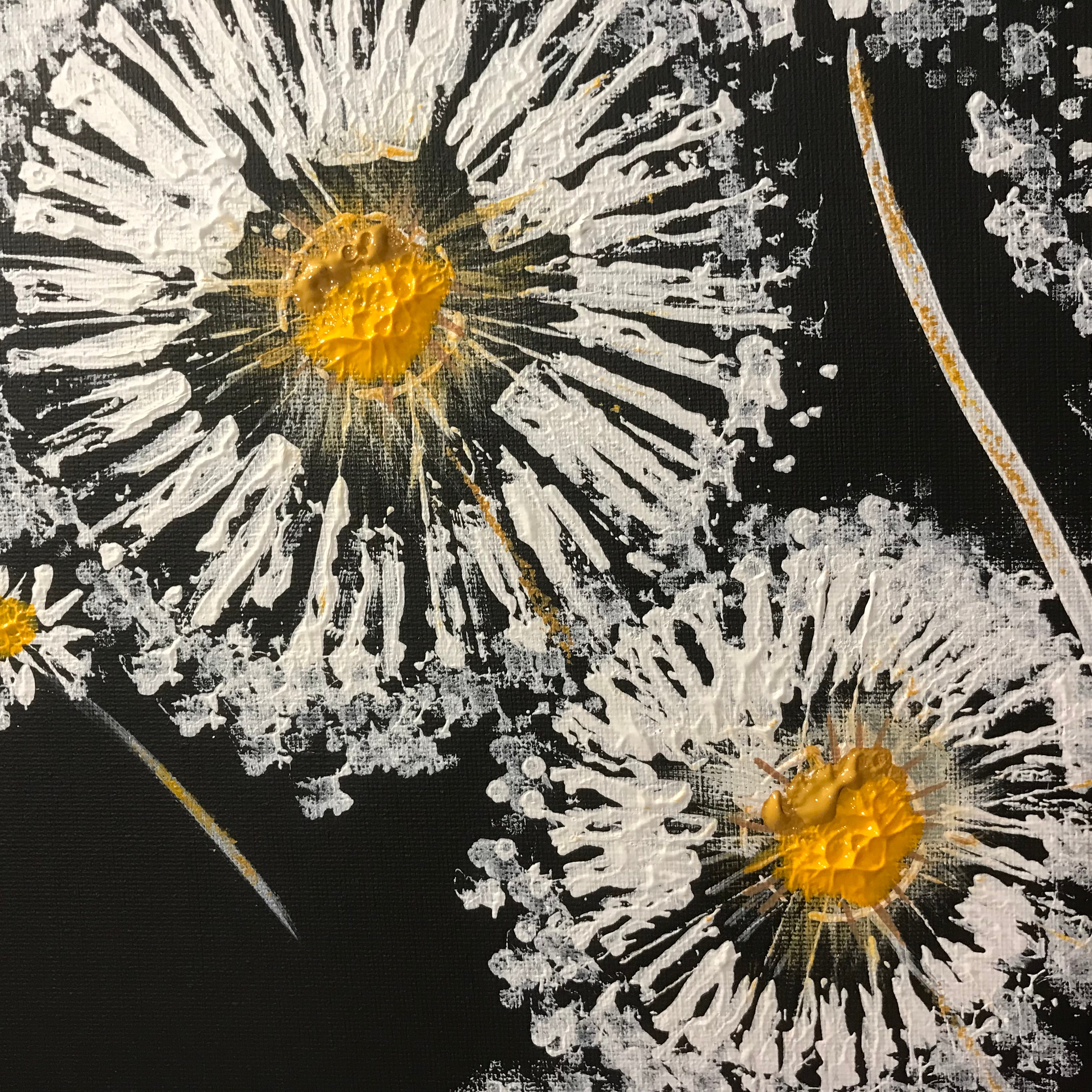 LES PISSENLITS 💛 oeuvre originale signée par l’artiste