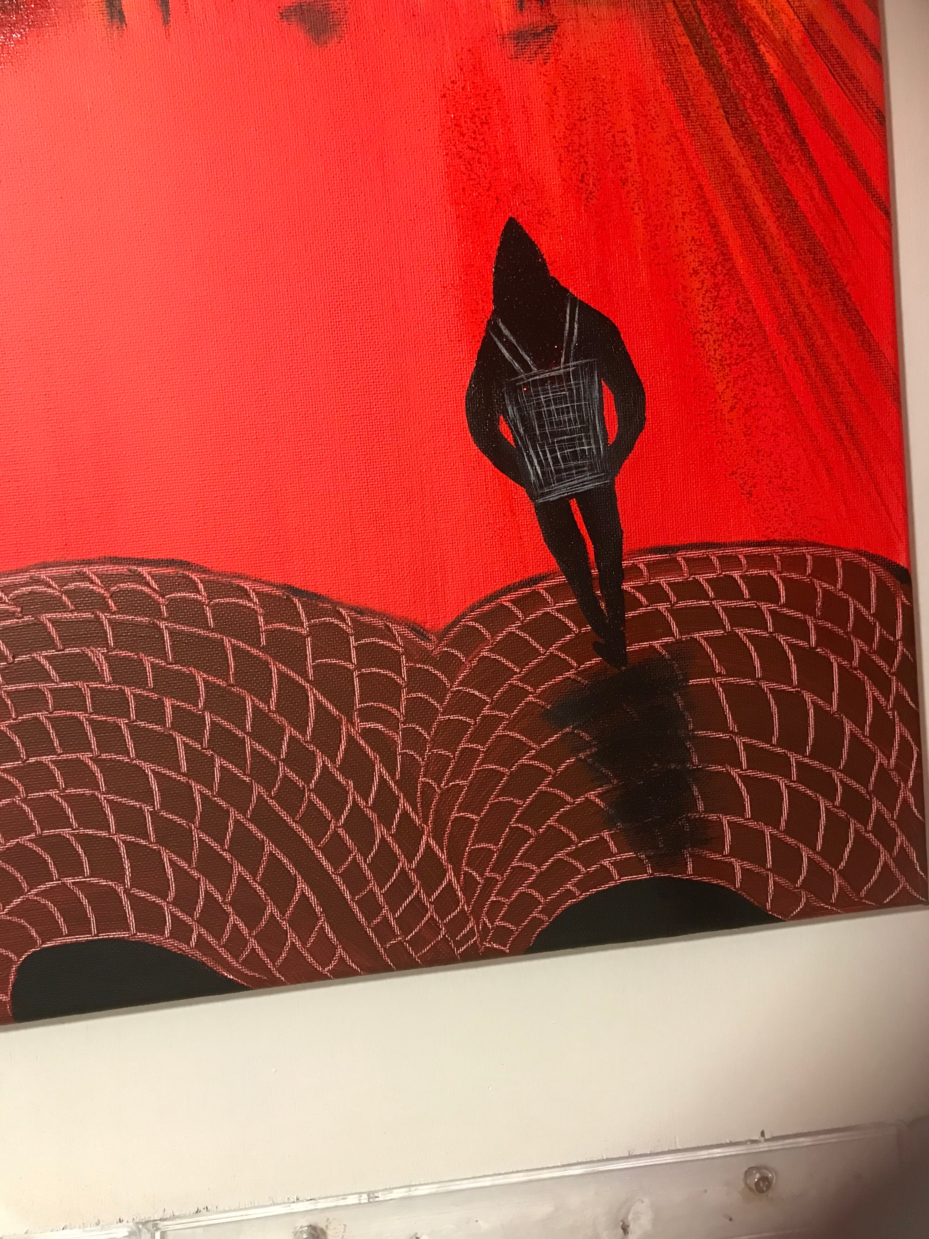 LE VOYAGEUR - Oeuvre originale VENDUE