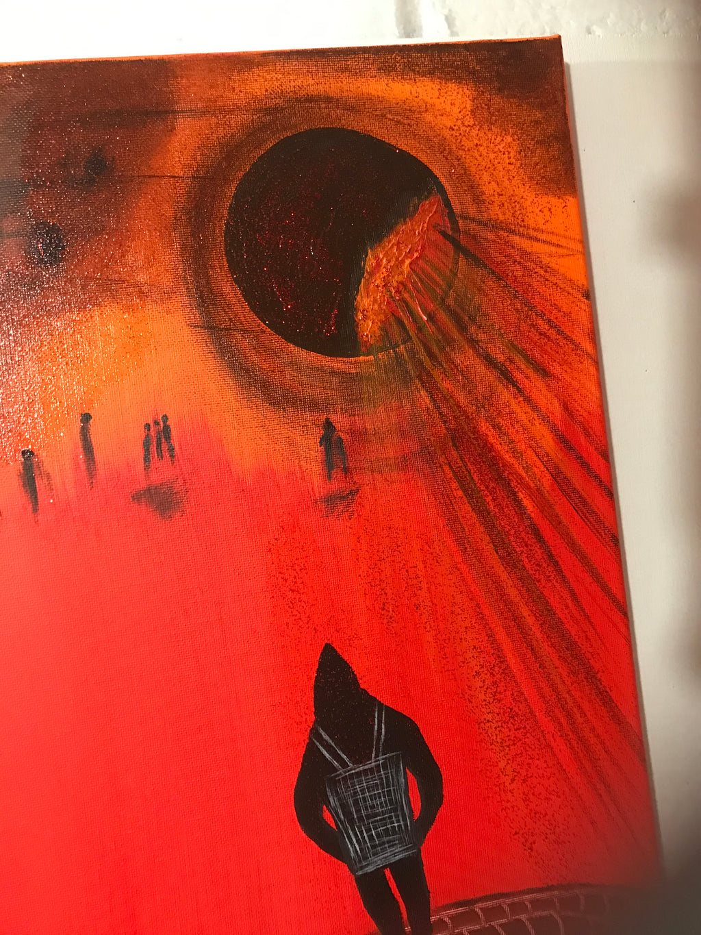 LE VOYAGEUR - Oeuvre originale VENDUE