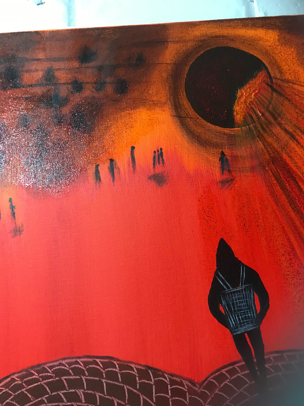 LE VOYAGEUR - Oeuvre originale VENDUE