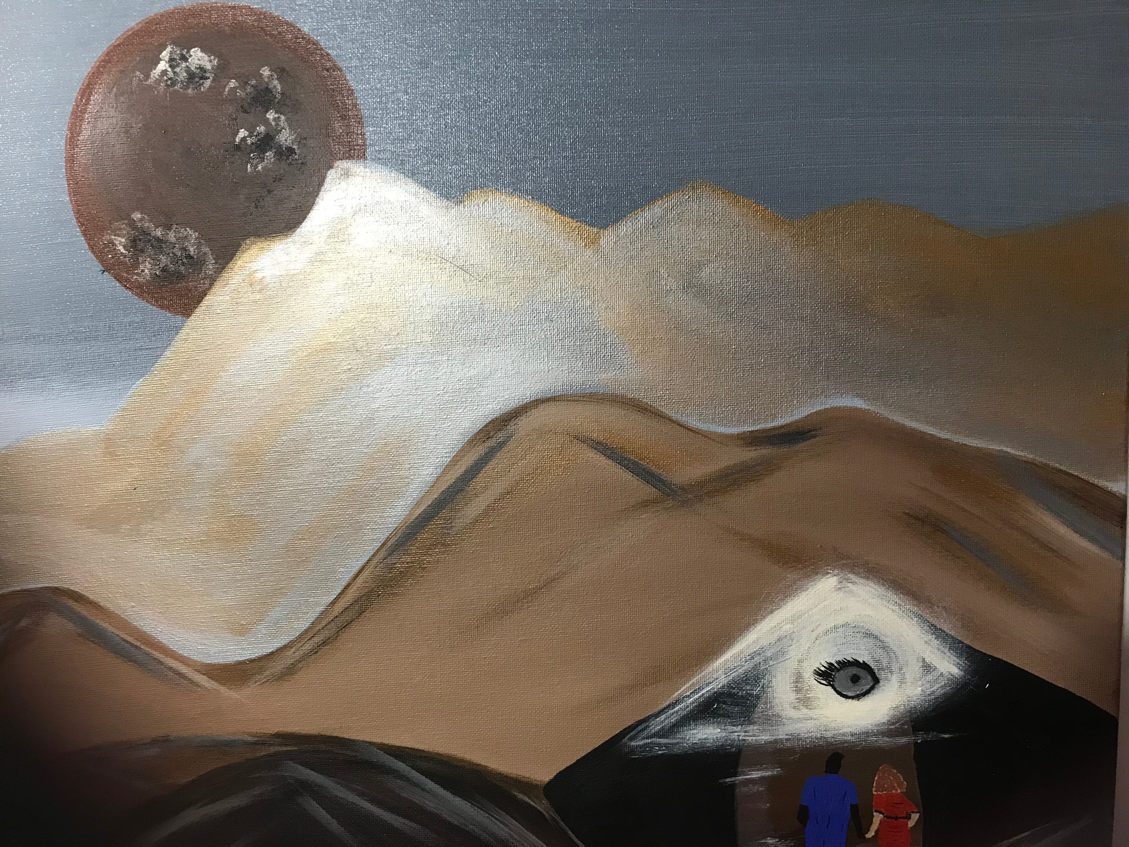 DUNES Œuvre originale signée par l’artiste