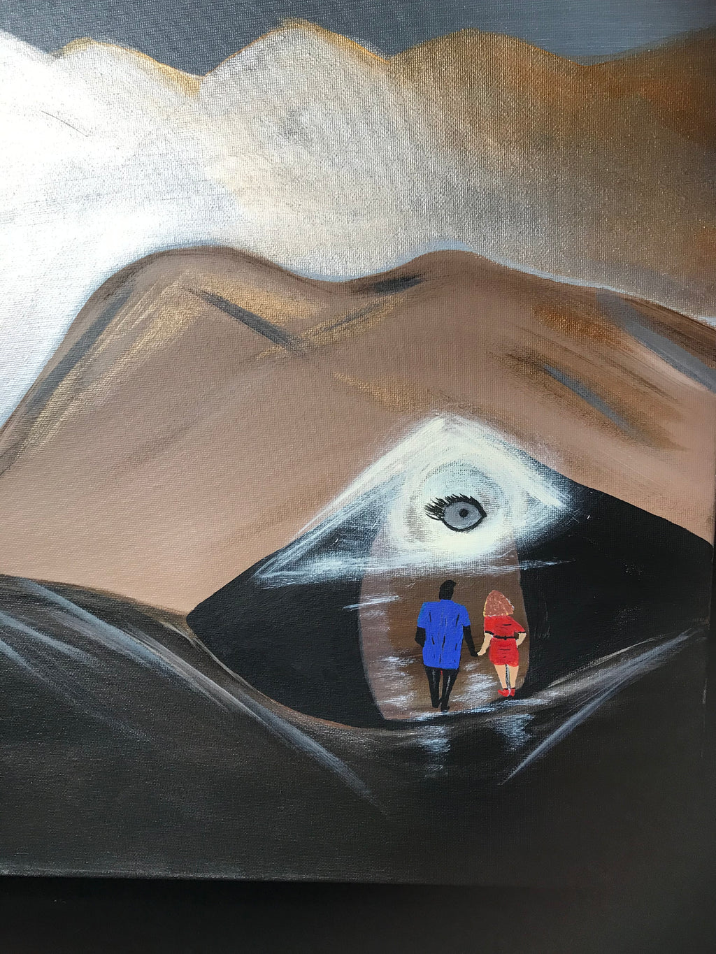 DUNES Œuvre originale signée par l’artiste