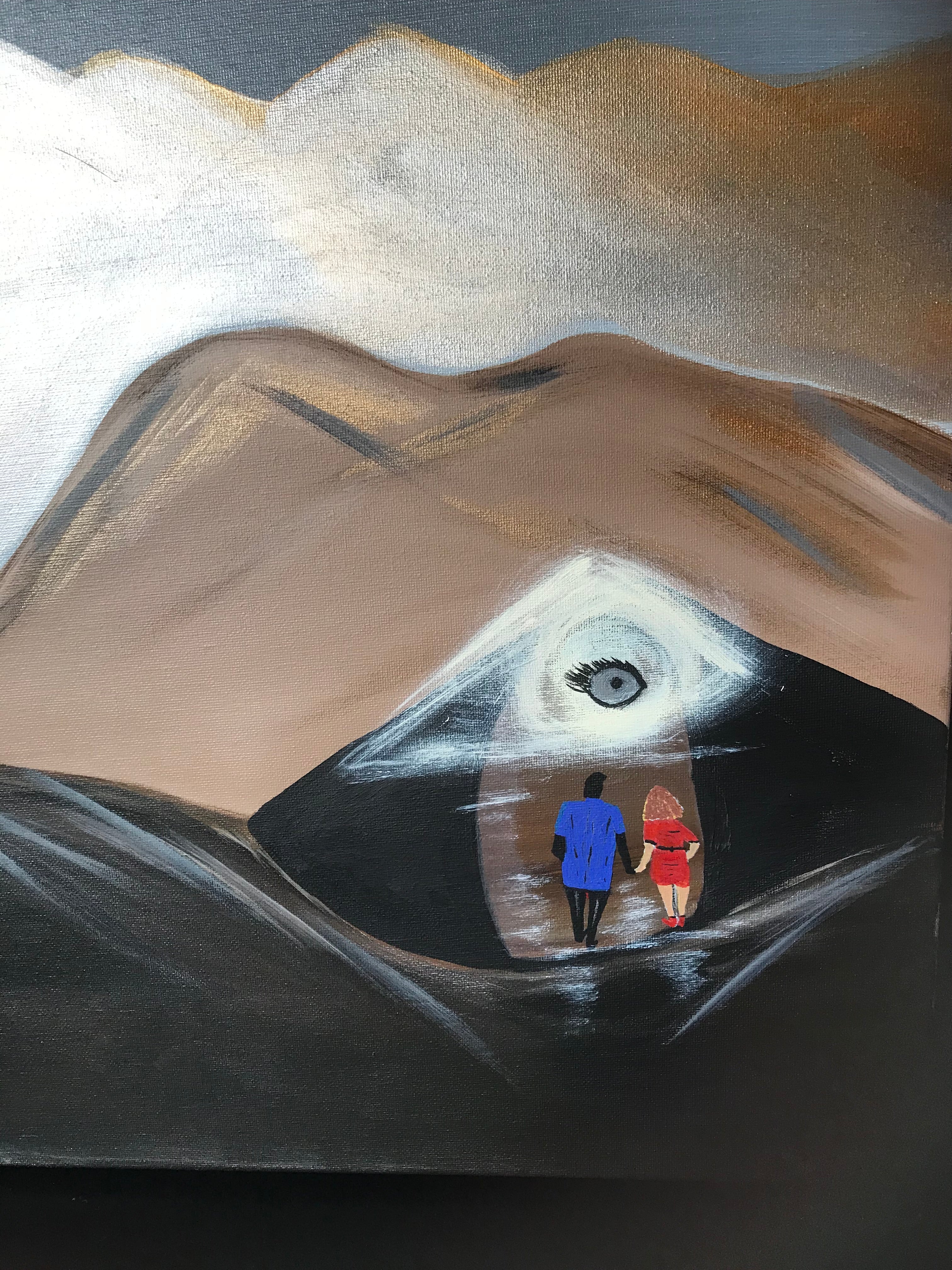 DUNES Œuvre originale signée par l’artiste