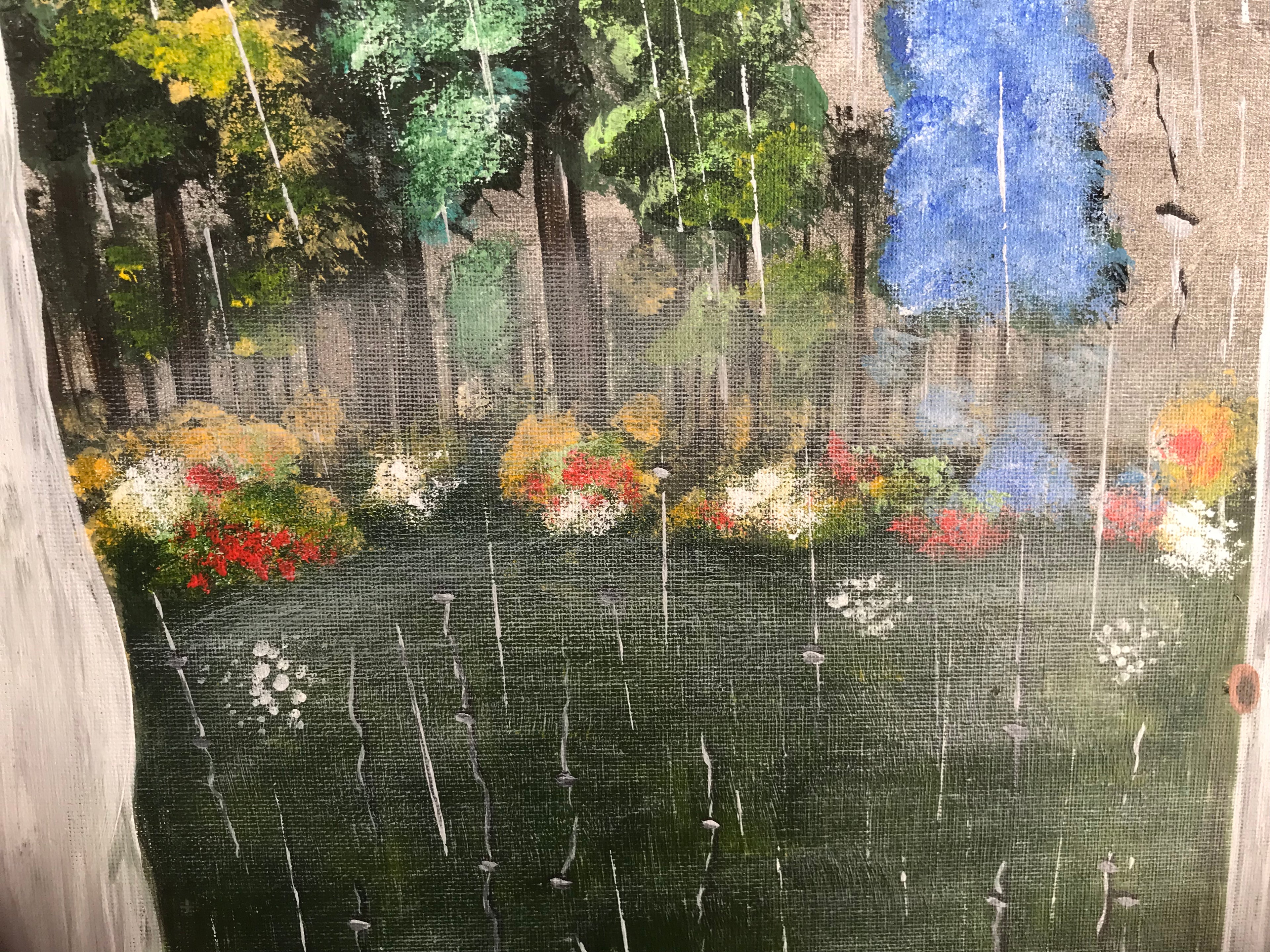 NINA & MOUSTACHE -Oeuvre originale signée par l’artiste