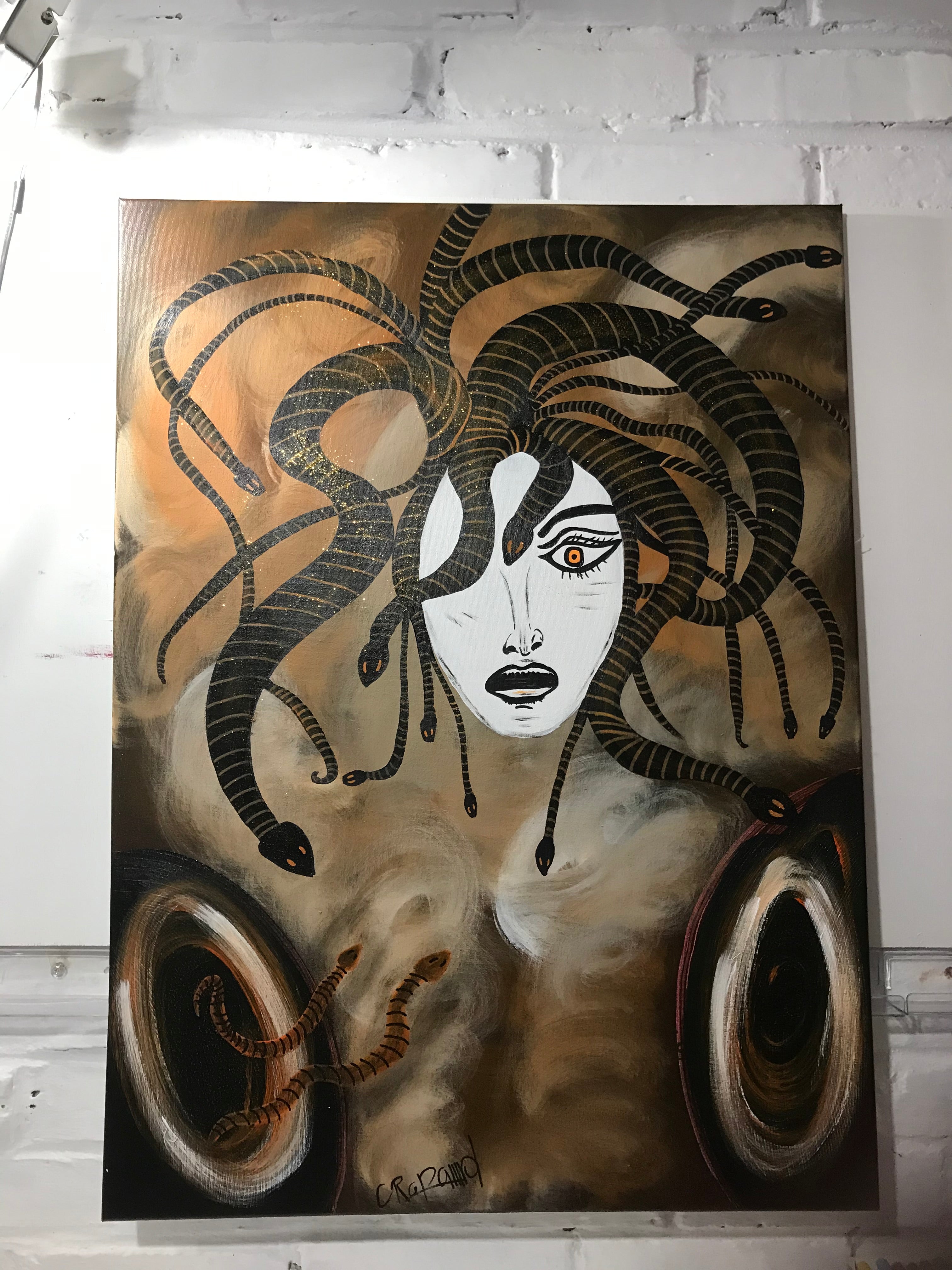 No gods only mirrors - Œuvre originale signée par l'Artiste