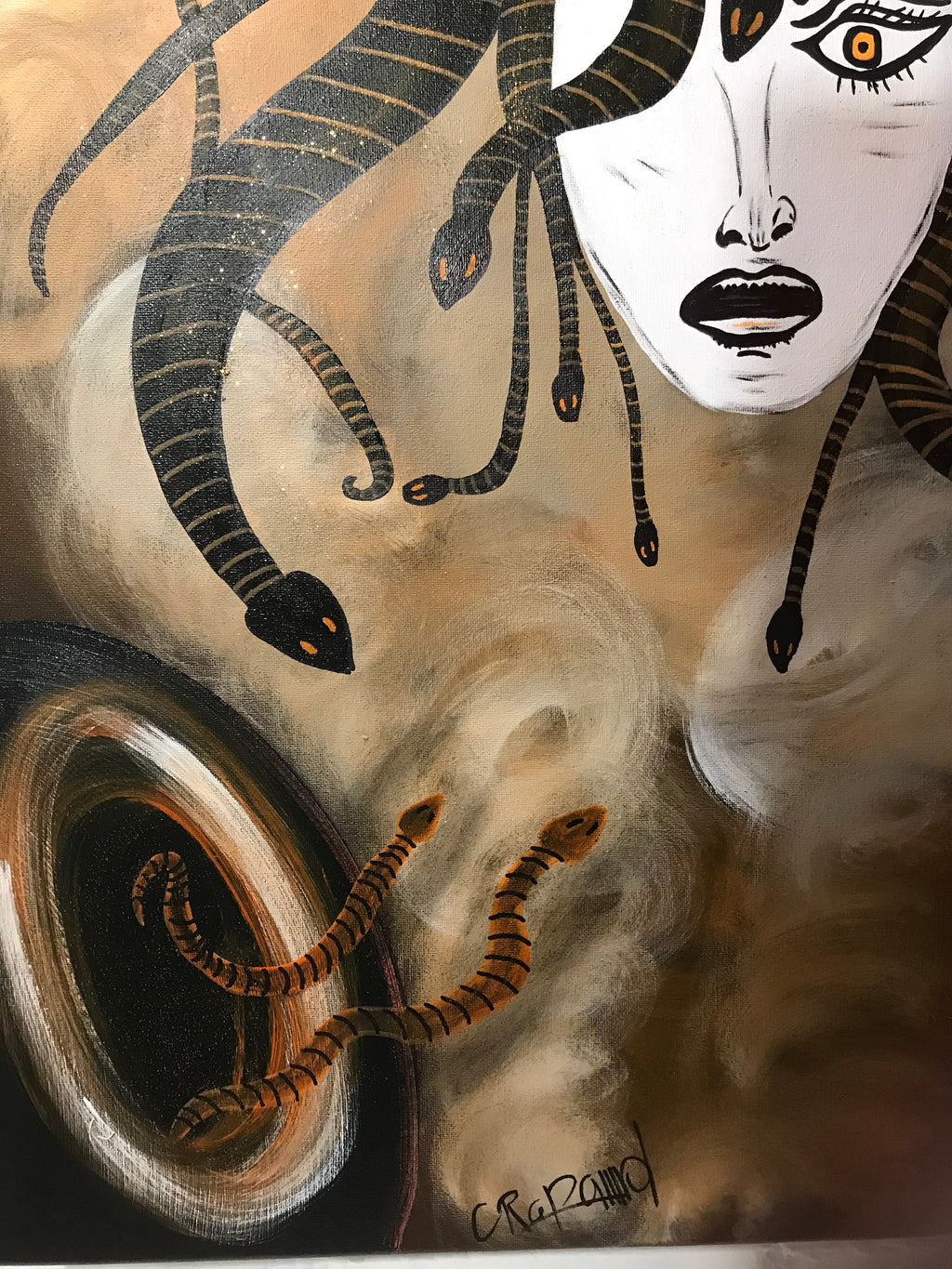 No gods only mirrors - Œuvre originale signée par l'Artiste