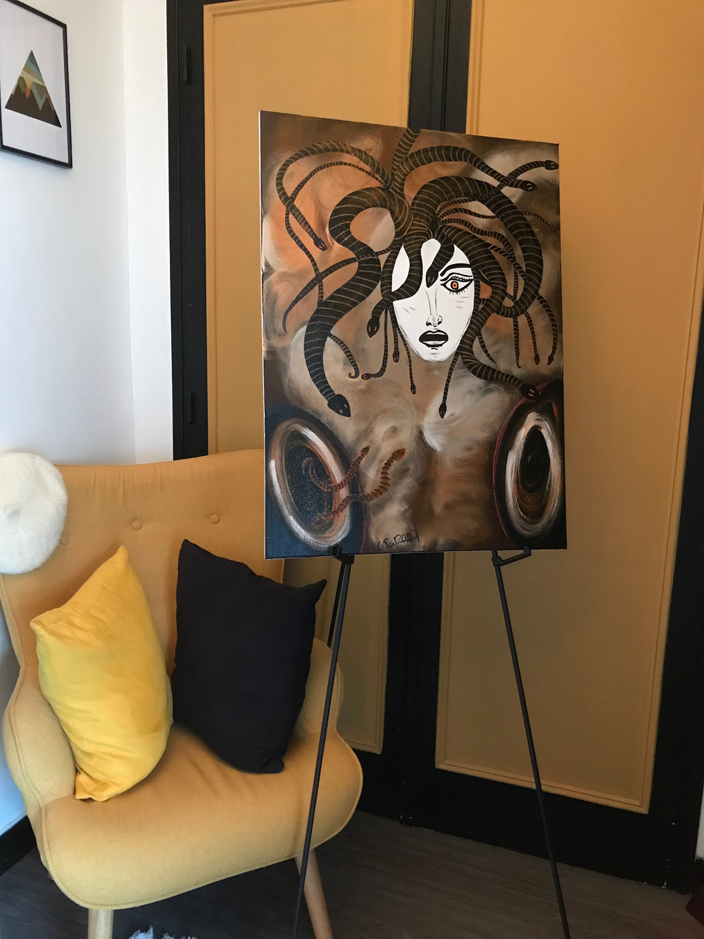 No gods only mirrors - Œuvre originale signée par l'Artiste