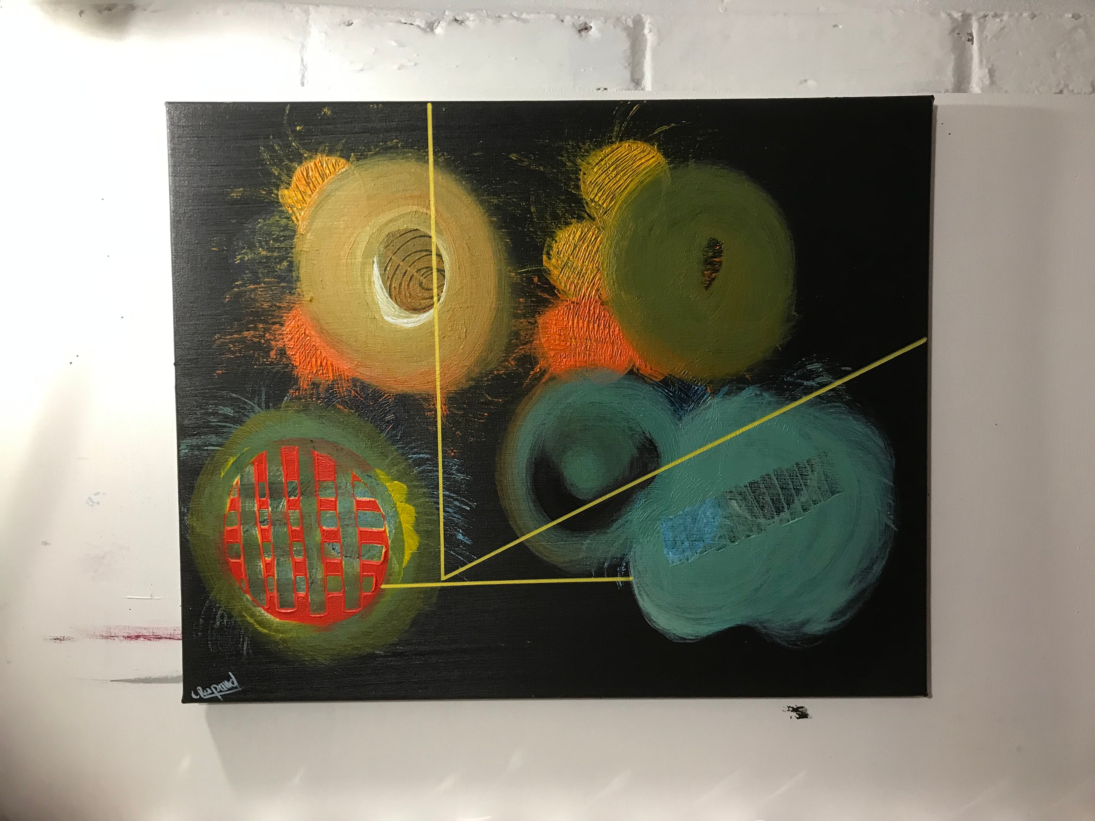 Lignes de fuite - Œuvre originale signée par l'Artiste