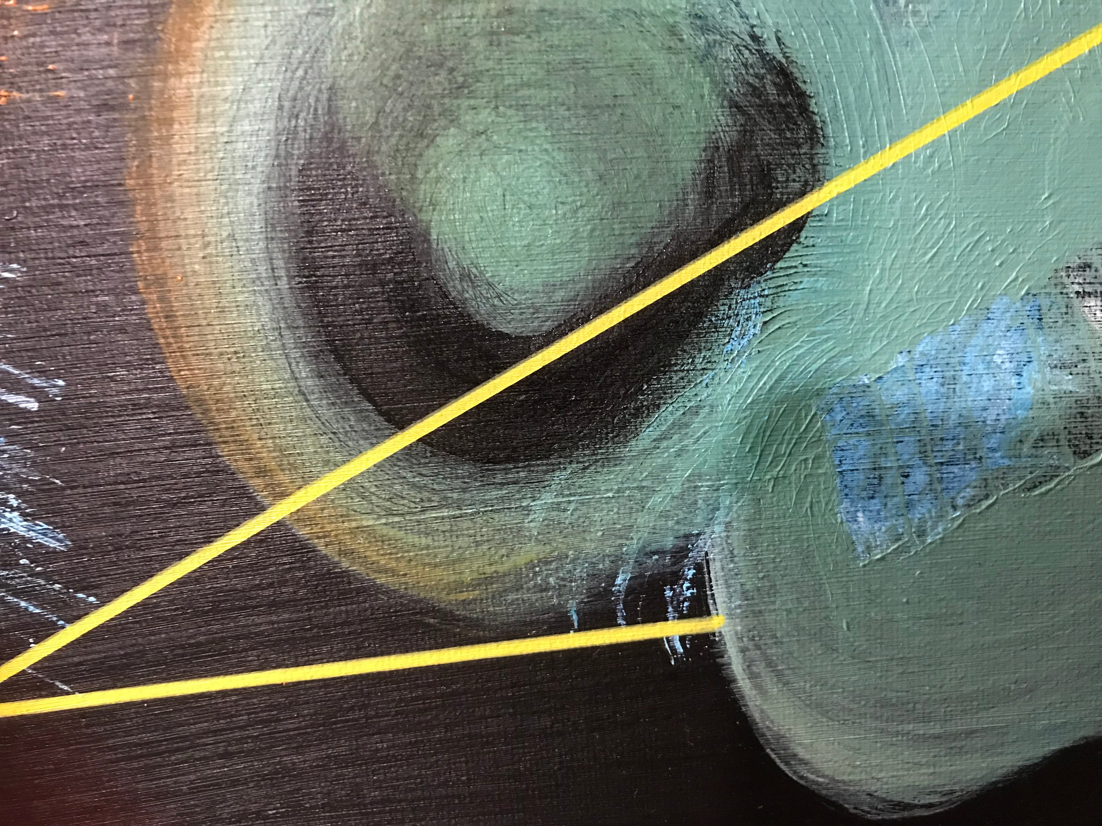 Lignes de fuite - Œuvre originale signée par l'Artiste