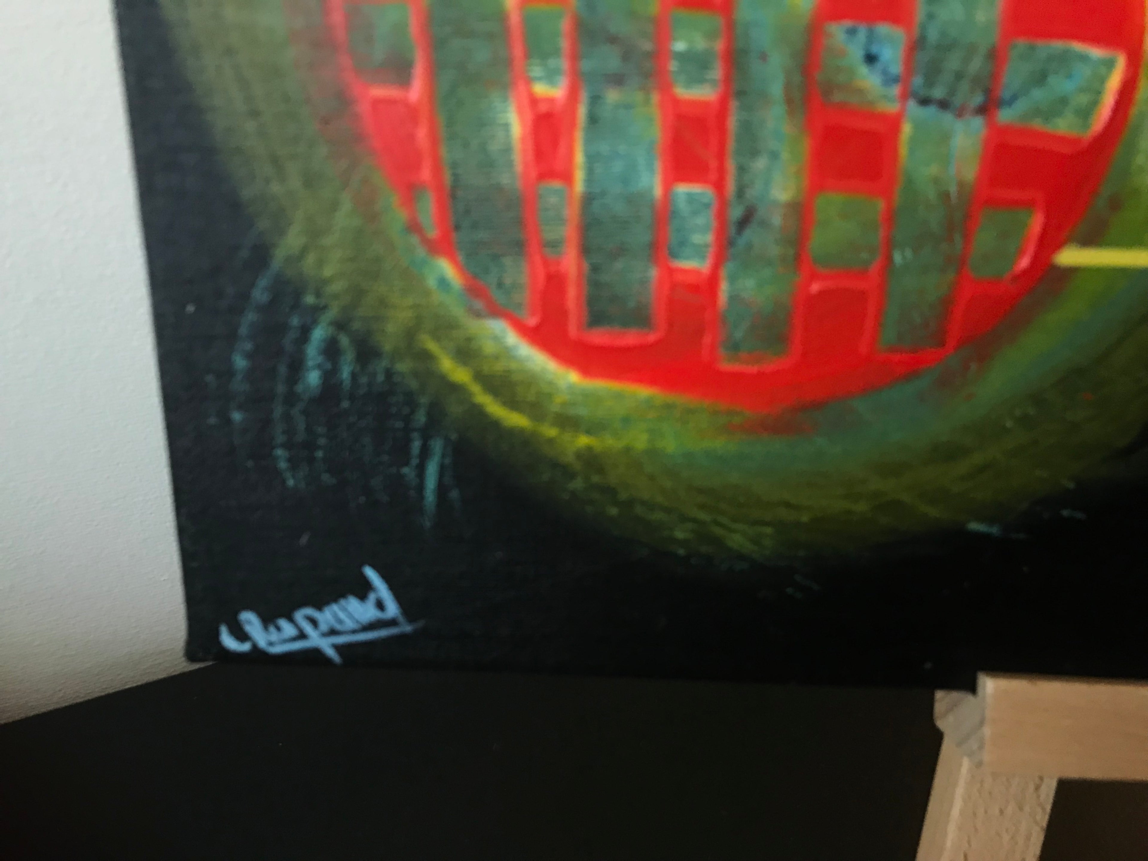 Lignes de fuite - Œuvre originale signée par l'Artiste