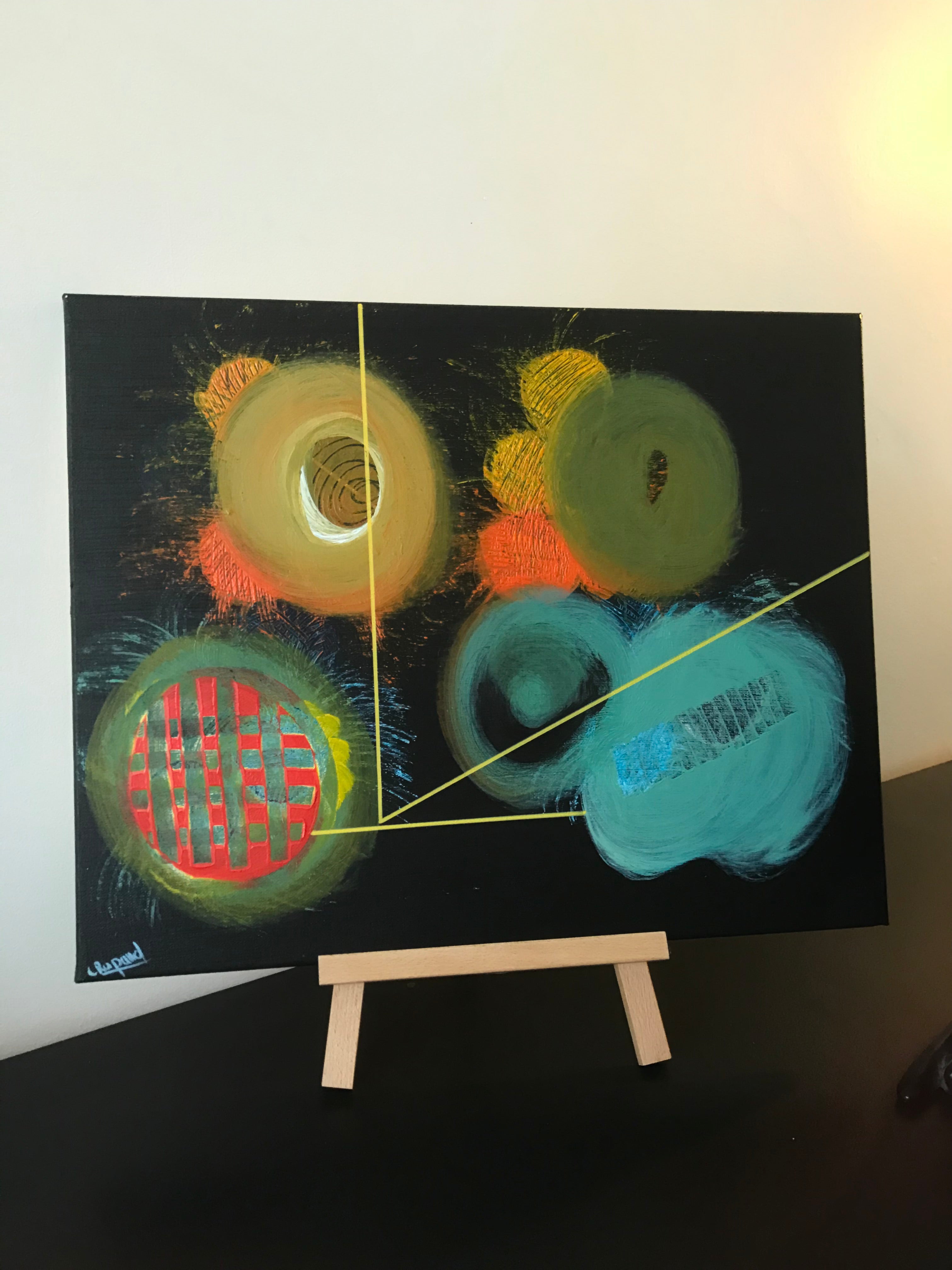 Lignes de fuite - Œuvre originale signée par l'Artiste