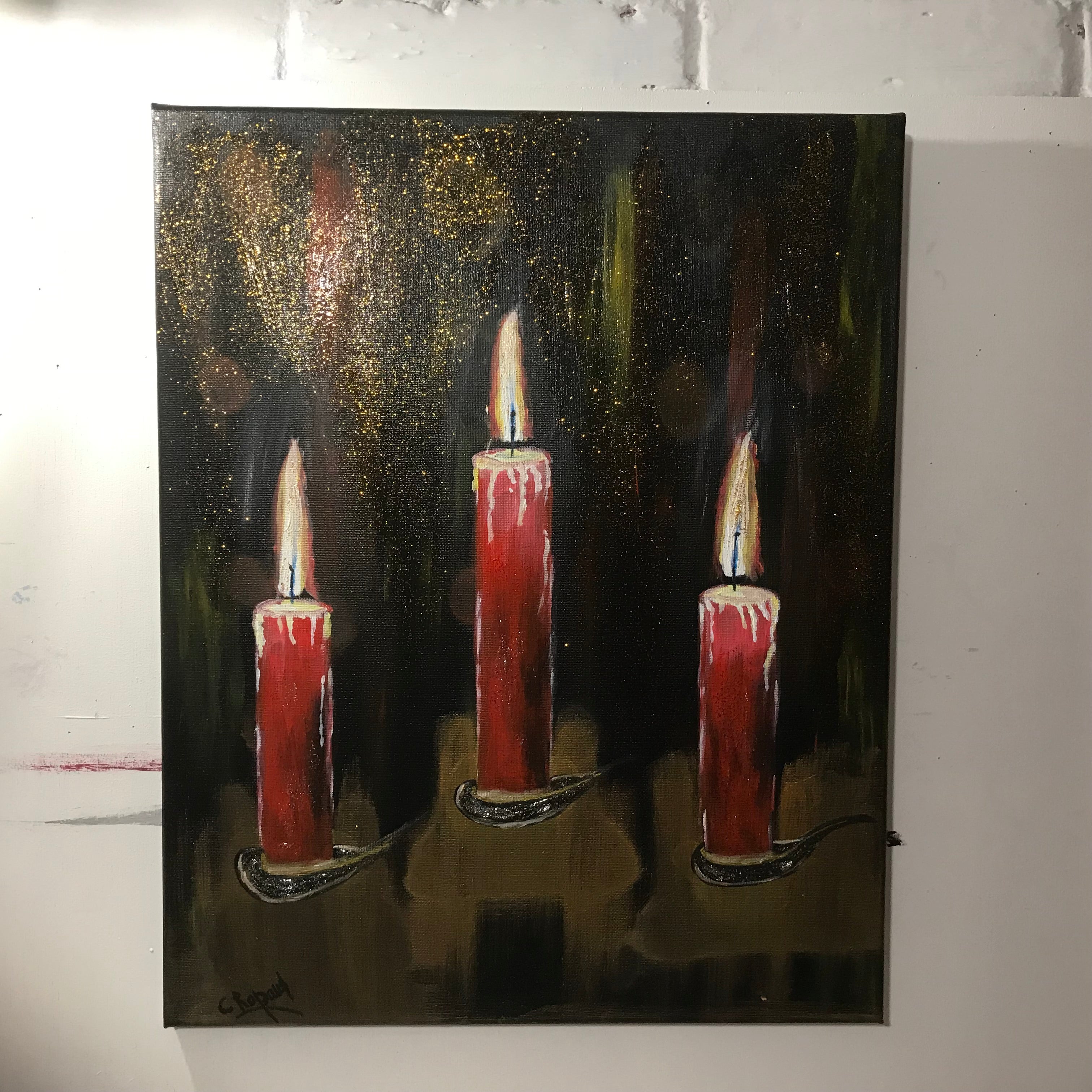 Lueurs Mystiques -Oeuvre originale -Signée par l’Artiste