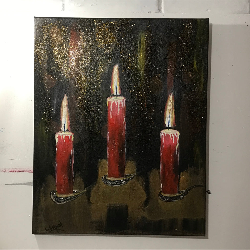 Lueurs Mystiques -Oeuvre originale -Signée par l’Artiste