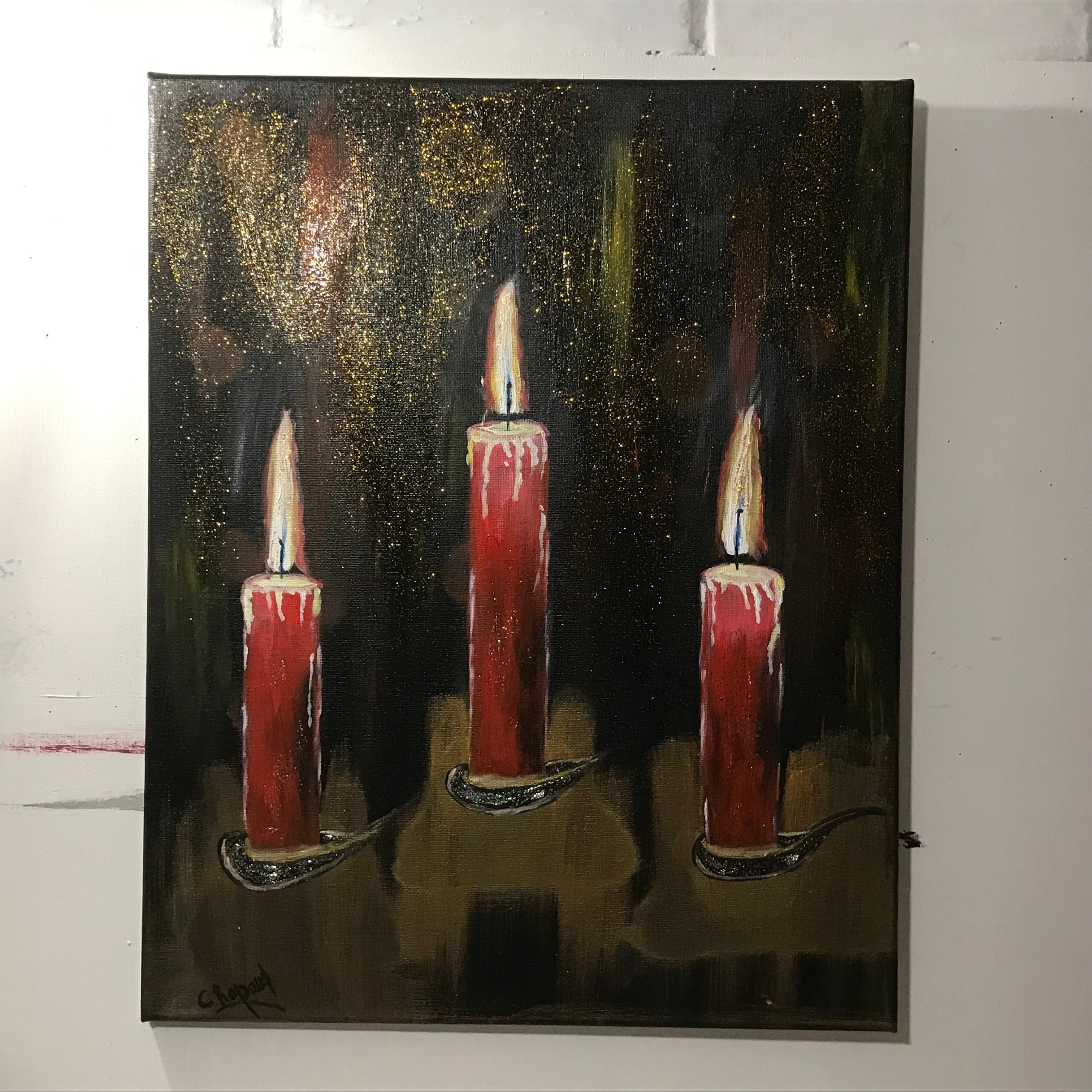 Lueurs Mystiques -Oeuvre originale -Signée par l’Artiste