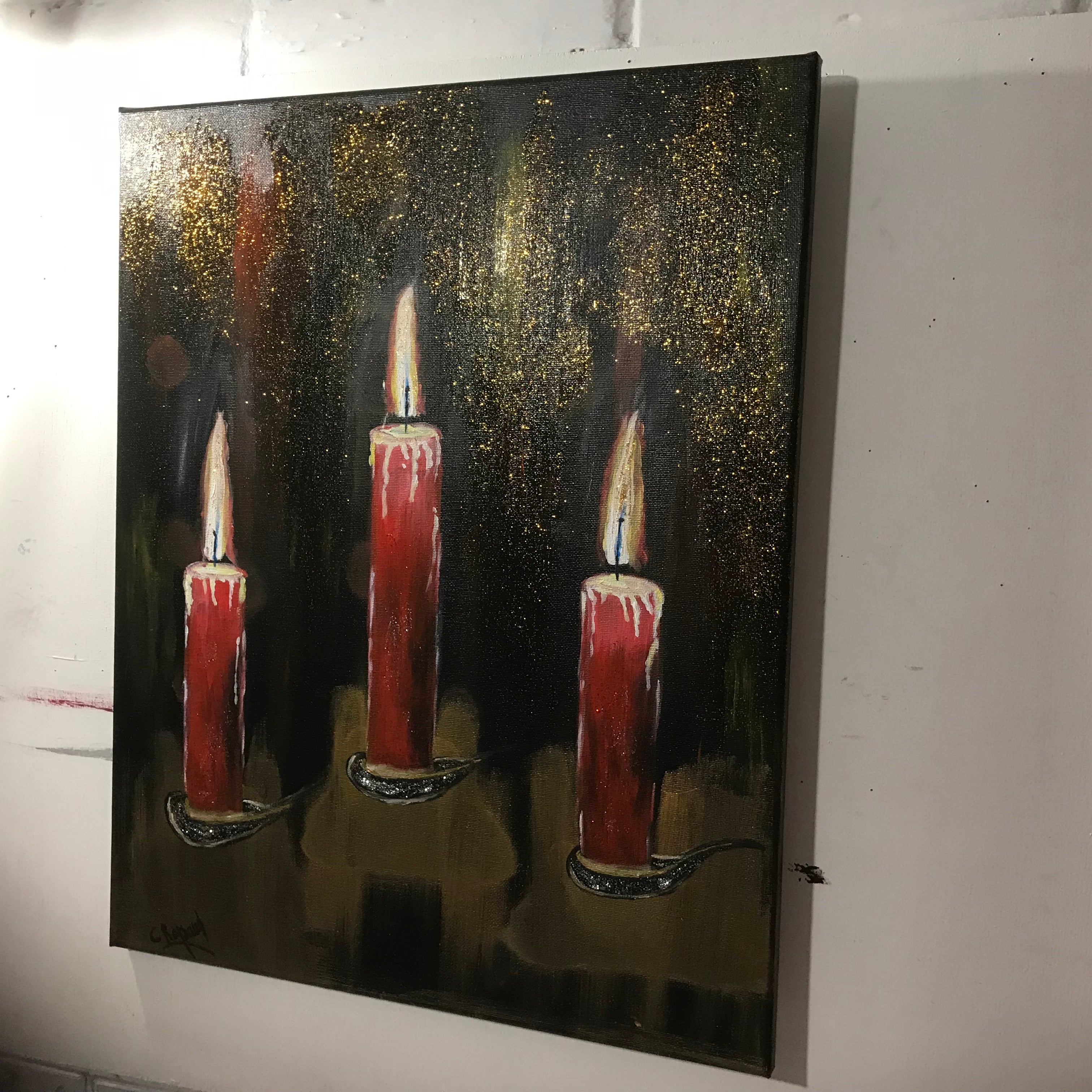 Lueurs Mystiques -Oeuvre originale -Signée par l’Artiste