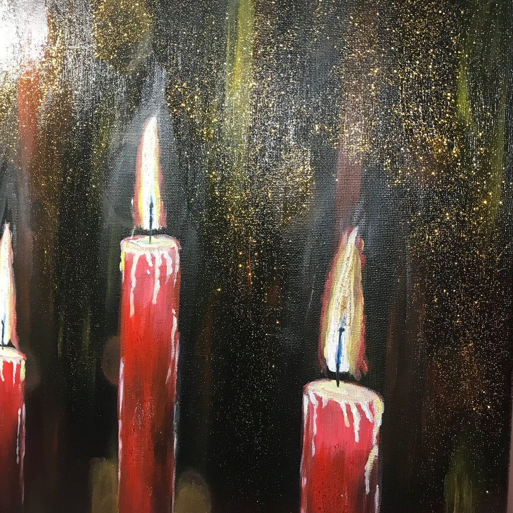 Lueurs Mystiques -Oeuvre originale -Signée par l’Artiste