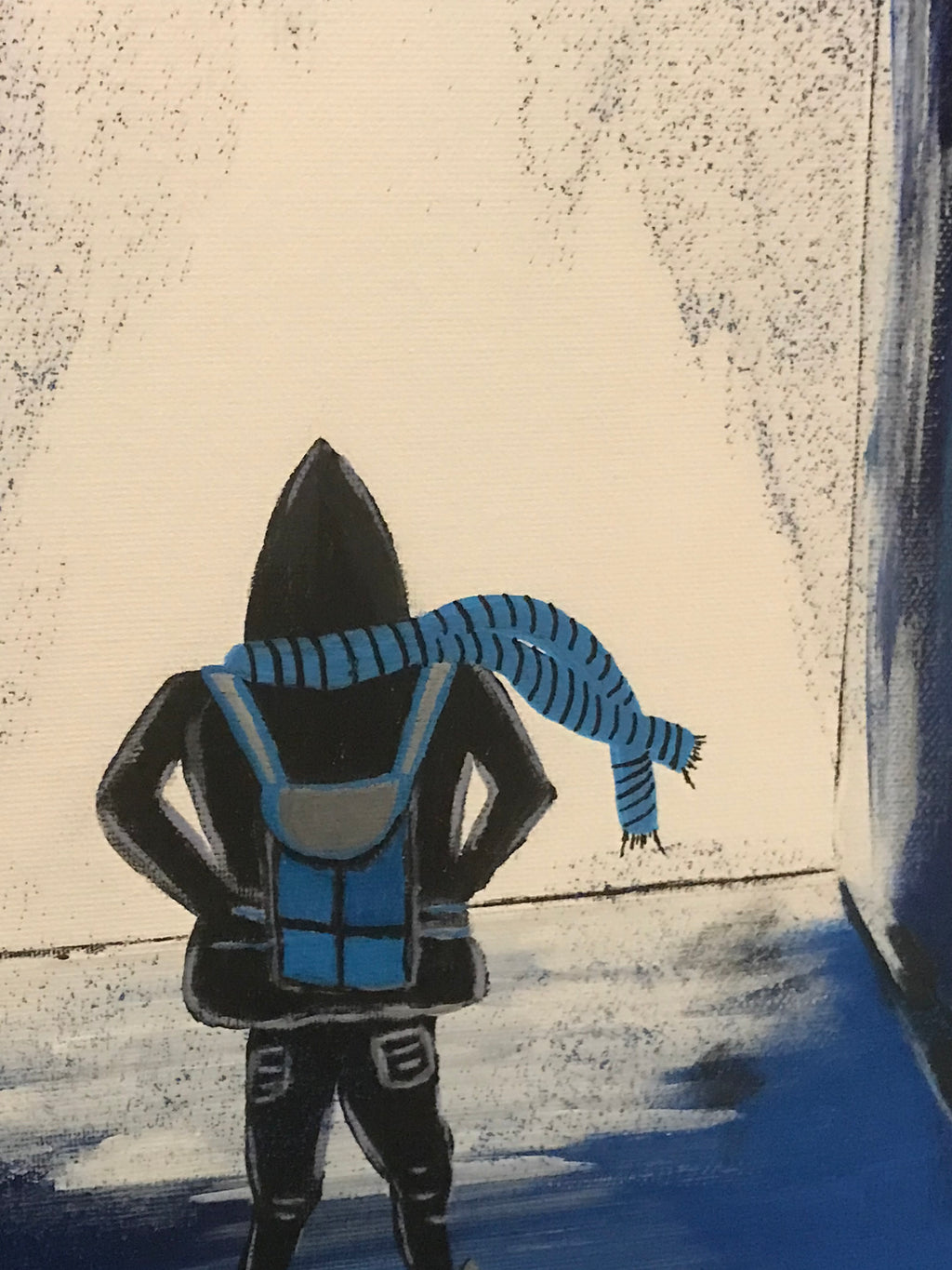 Le Tunnel - Oeuvre Originale -Signée par l’Artiste