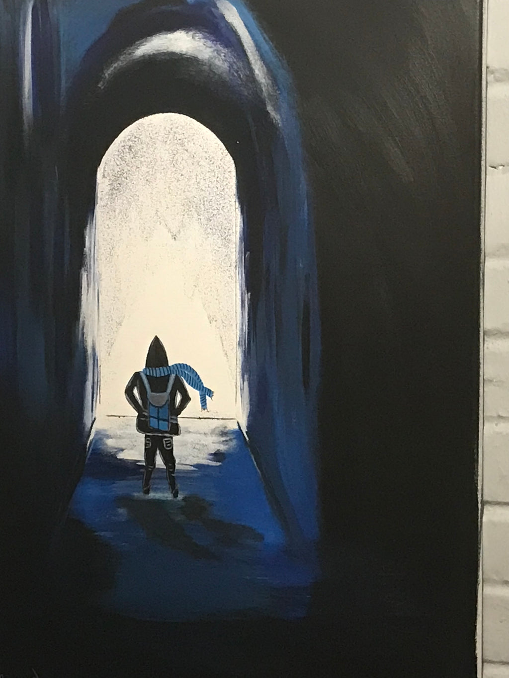 Le Tunnel - Oeuvre Originale -Signée par l’Artiste