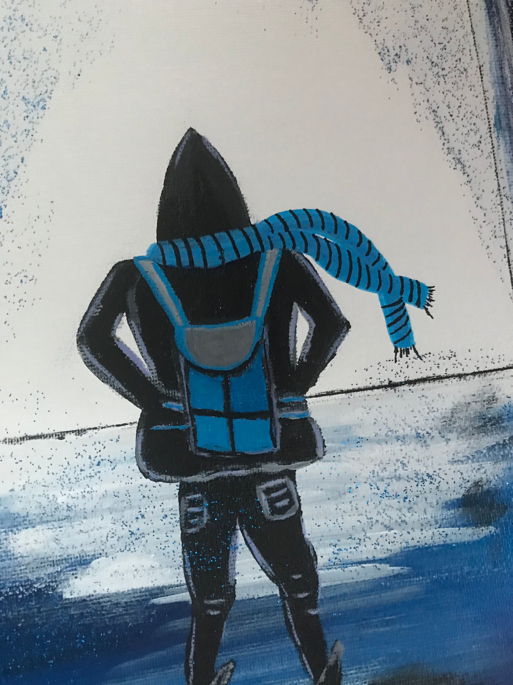 Le Tunnel - Oeuvre Originale -Signée par l’Artiste