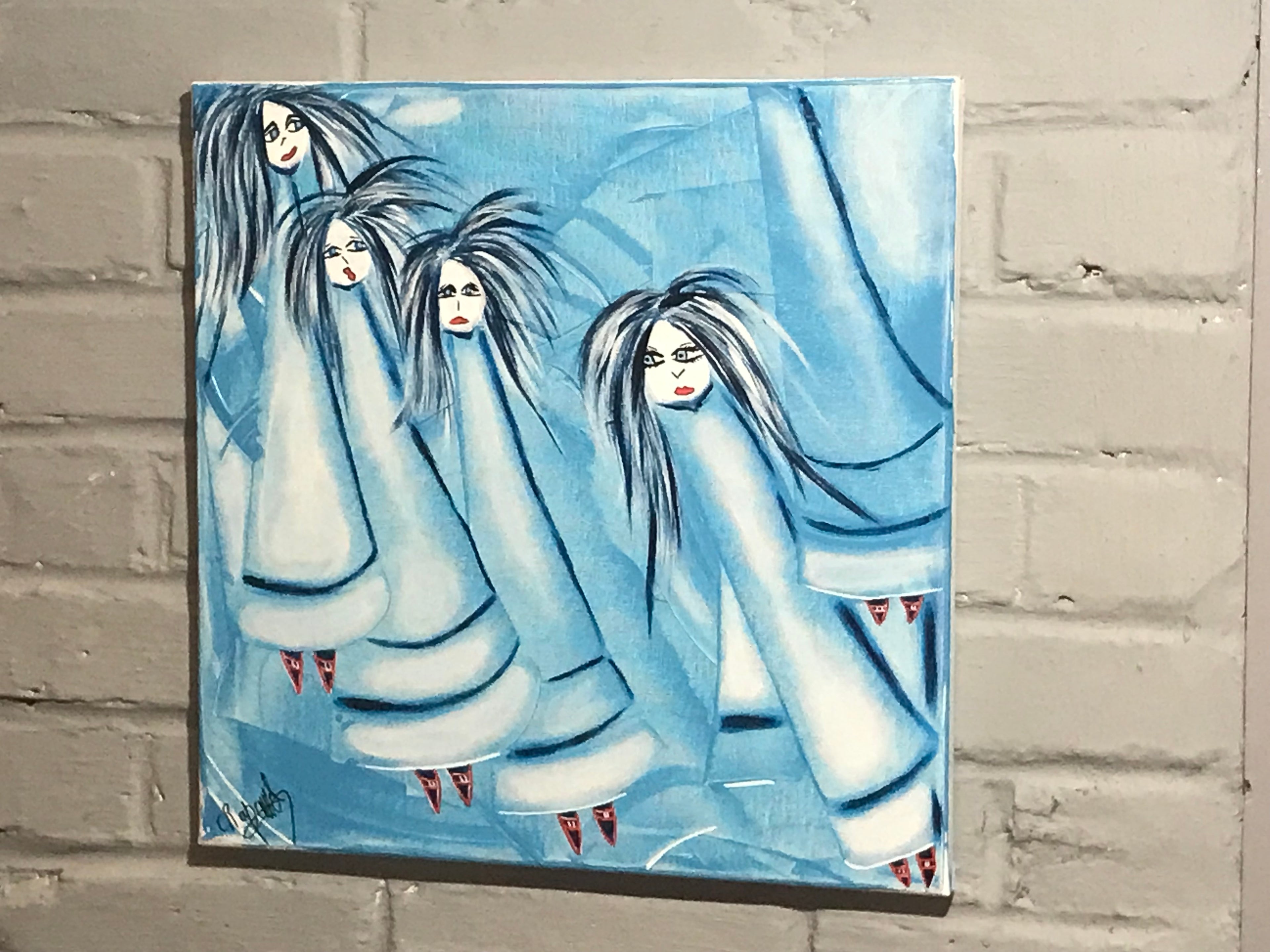 Witches- From-Kyiv -Oeuvre originale -signée par l’Artiste