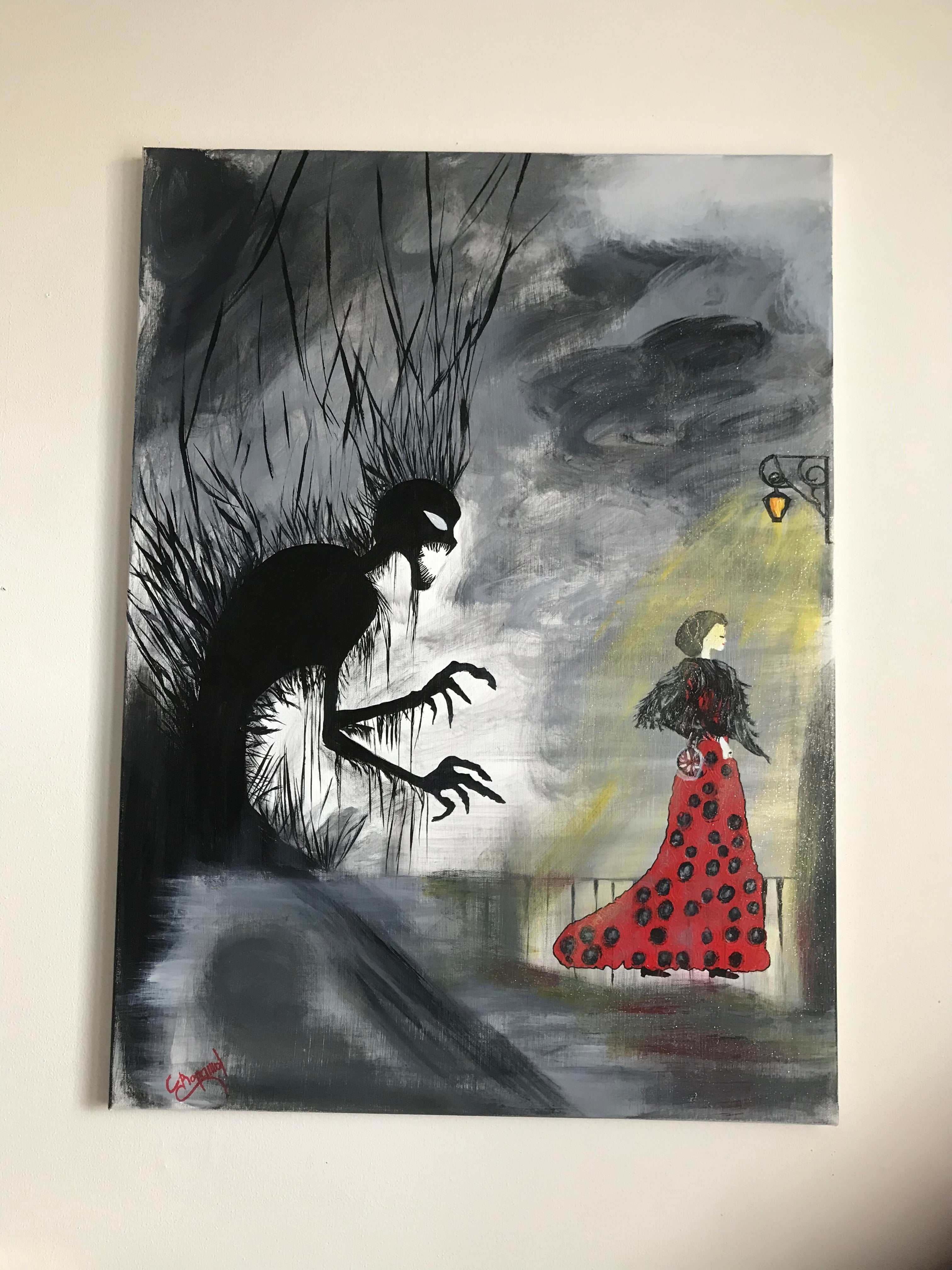 Au crépuscule - Œuvre originale signée par l'Artiste