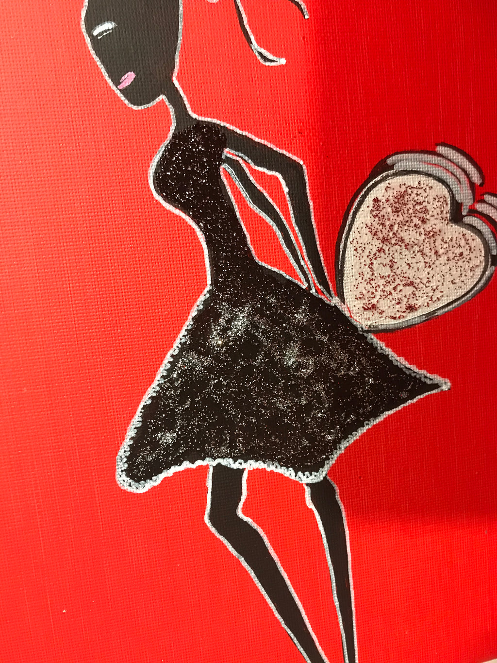 The Lovers -Oeuvre originale Saint -Valentin -Signée par l’Artiste