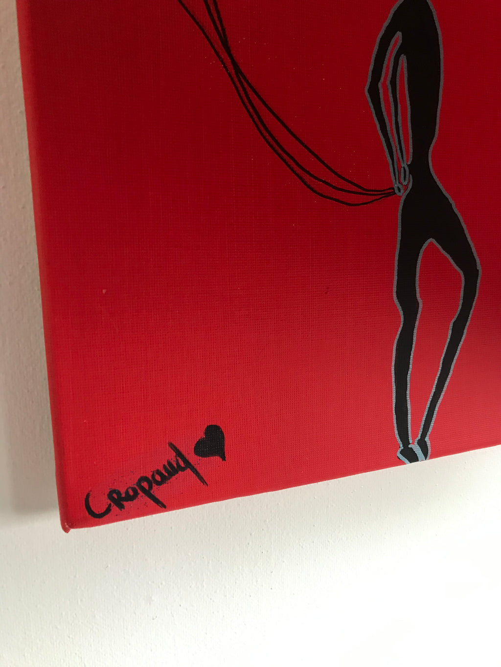 The Lovers -Oeuvre originale Saint -Valentin -Signée par l’Artiste