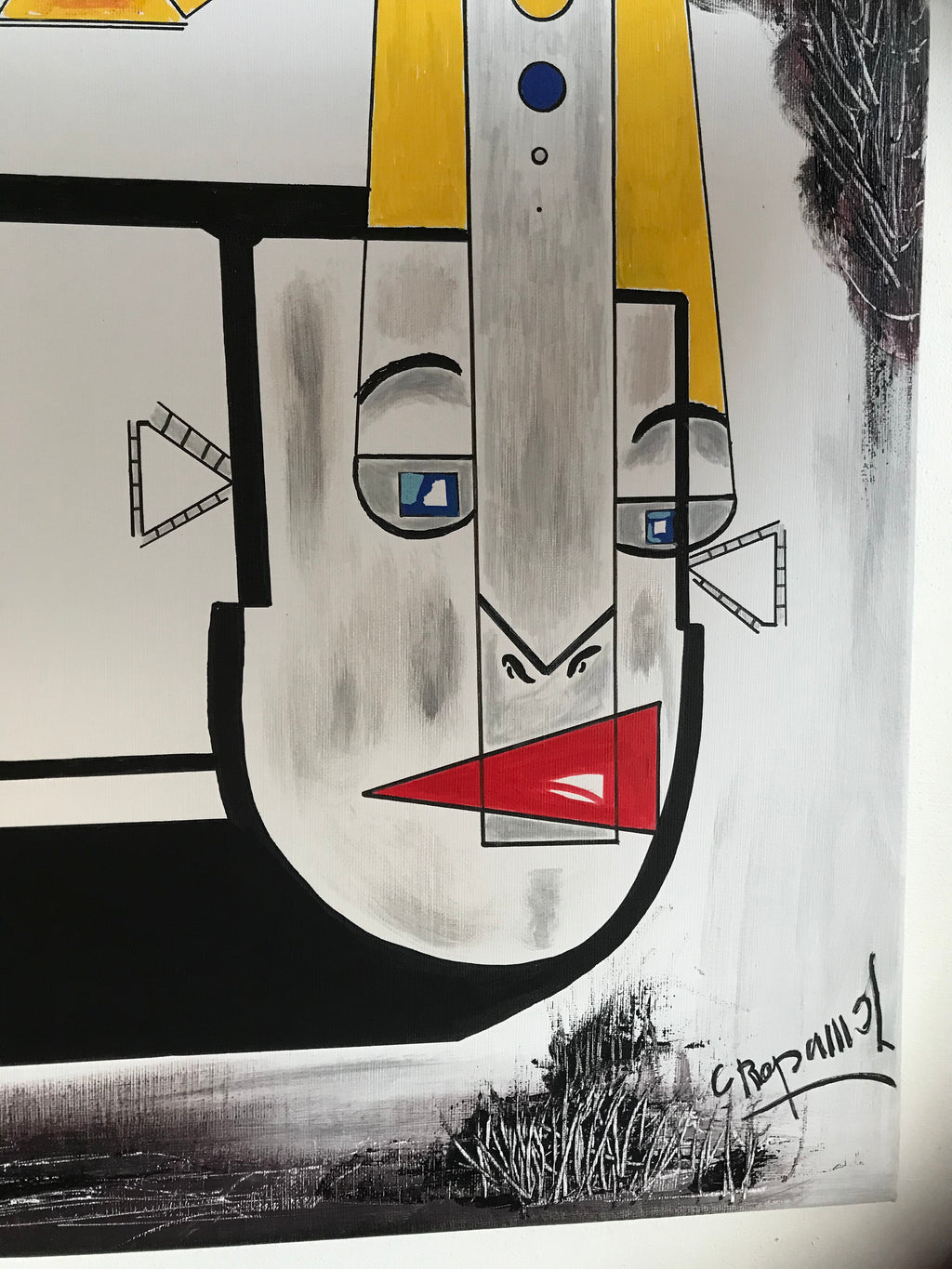 La Maison de Charly -Œuvre Originale - Signée par l’Artiste