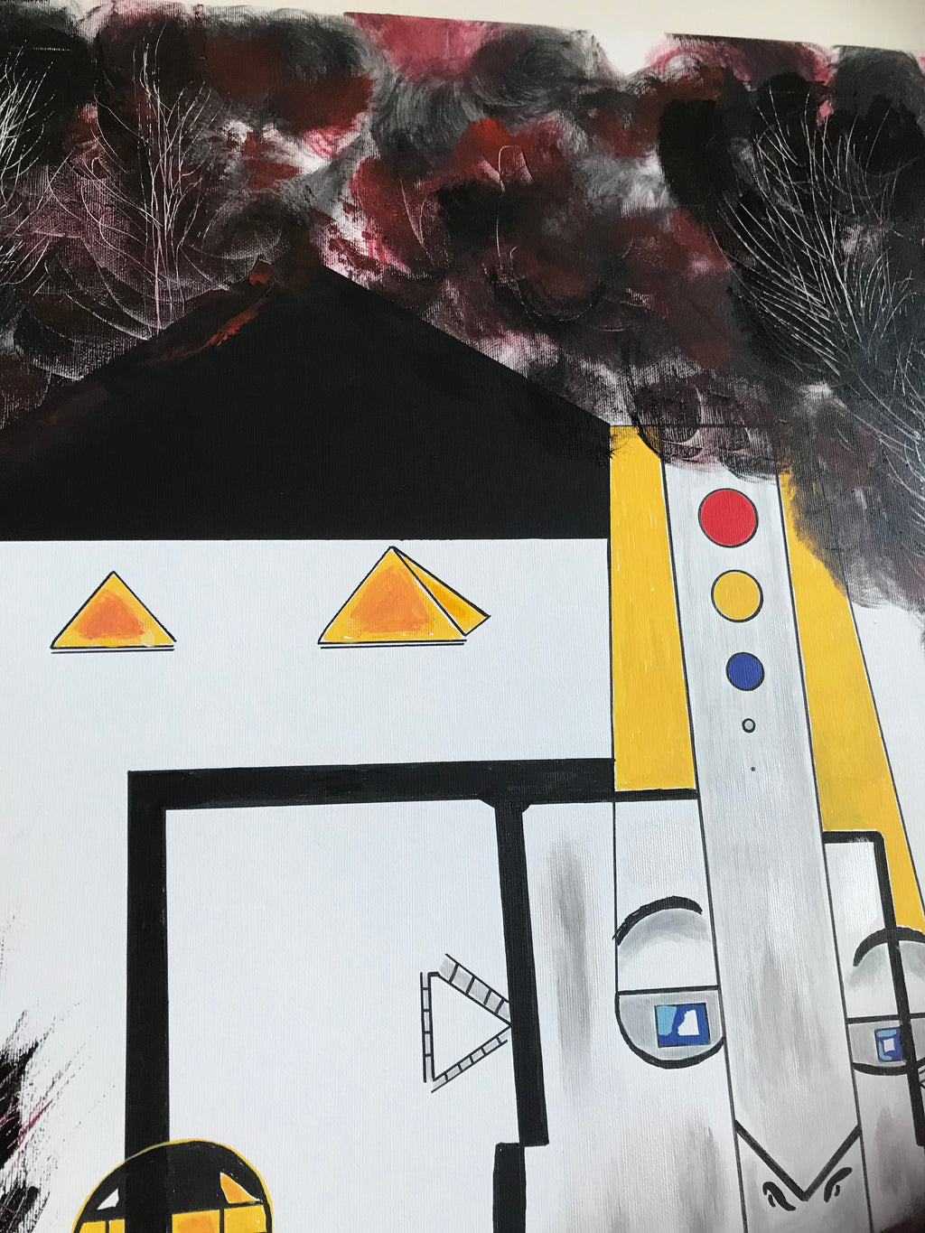 La Maison de Charly -Œuvre Originale - Signée par l’Artiste