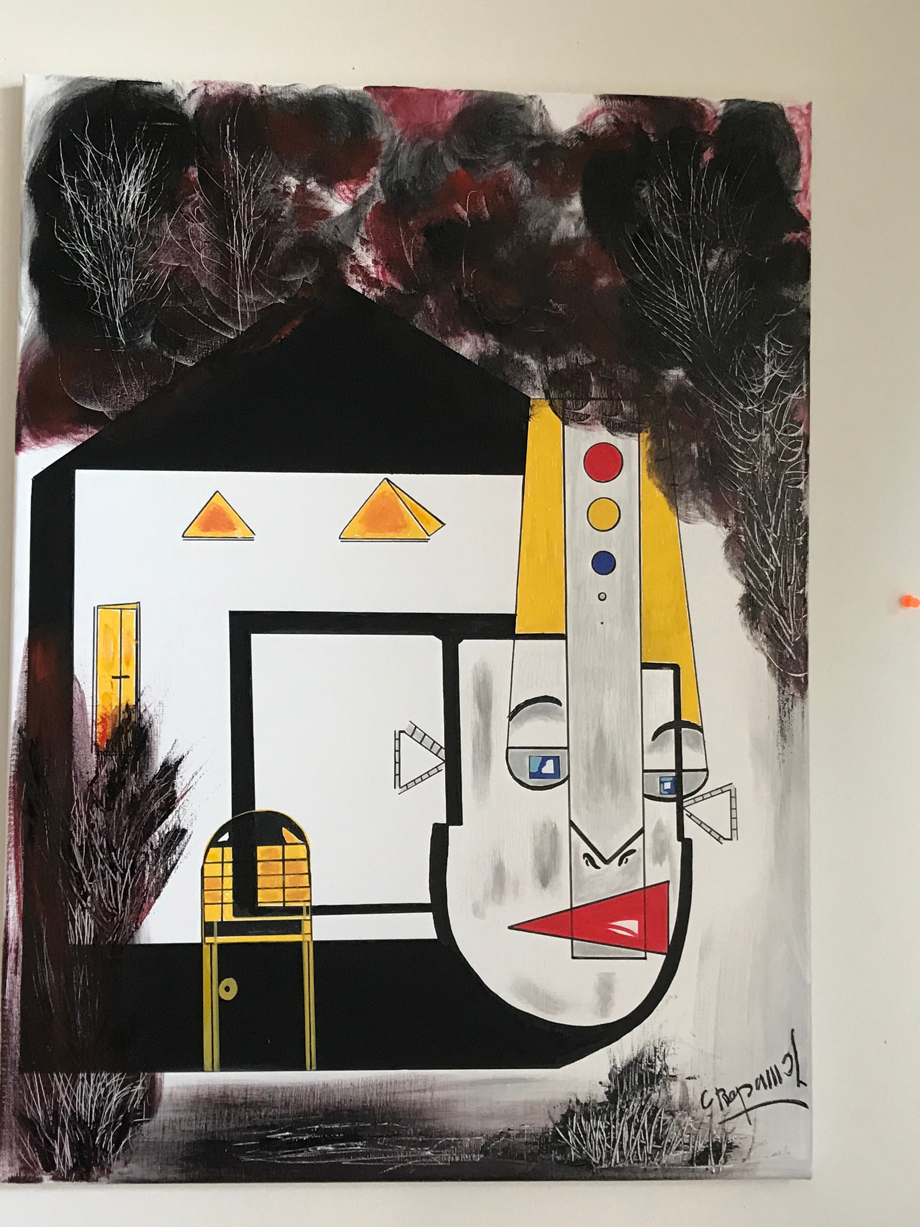 La Maison de Charly -Œuvre Originale - Signée par l’Artiste