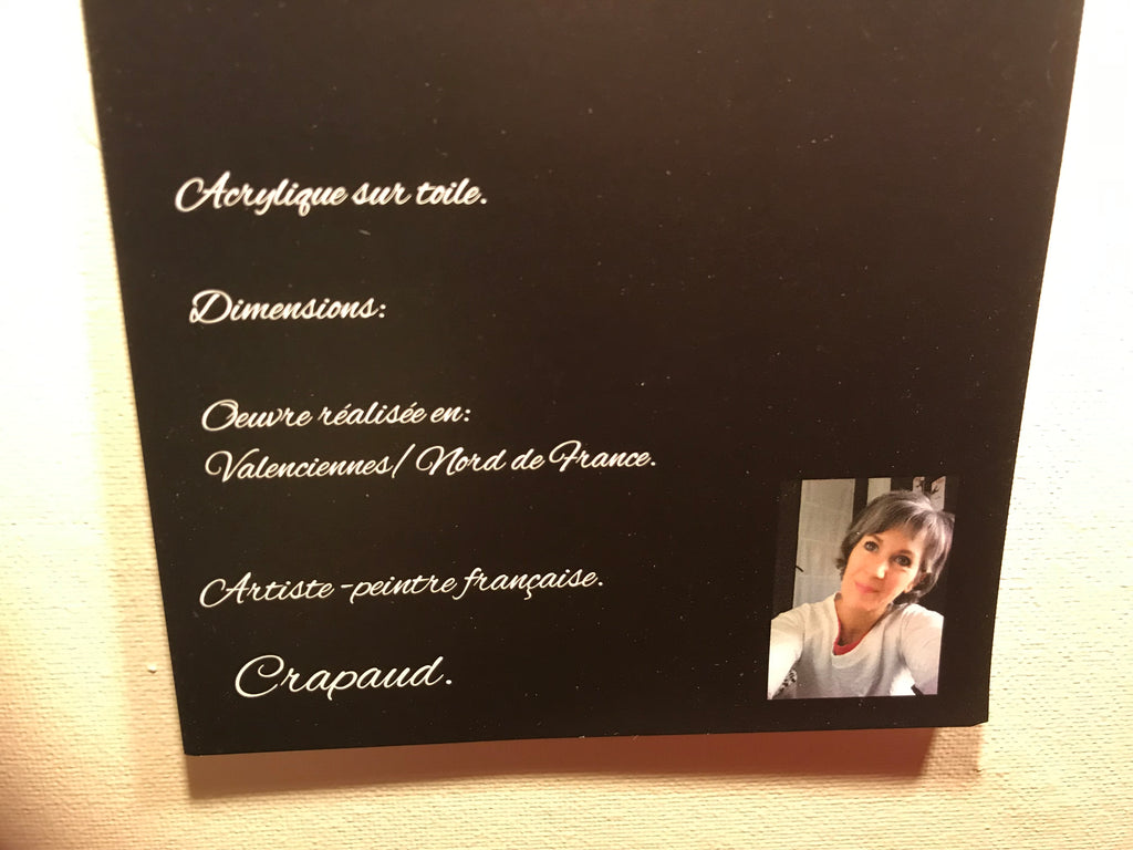 MES CERTIFICATS D’AUTHENTICITÉ / Artiste peintre professionnel Crapaud